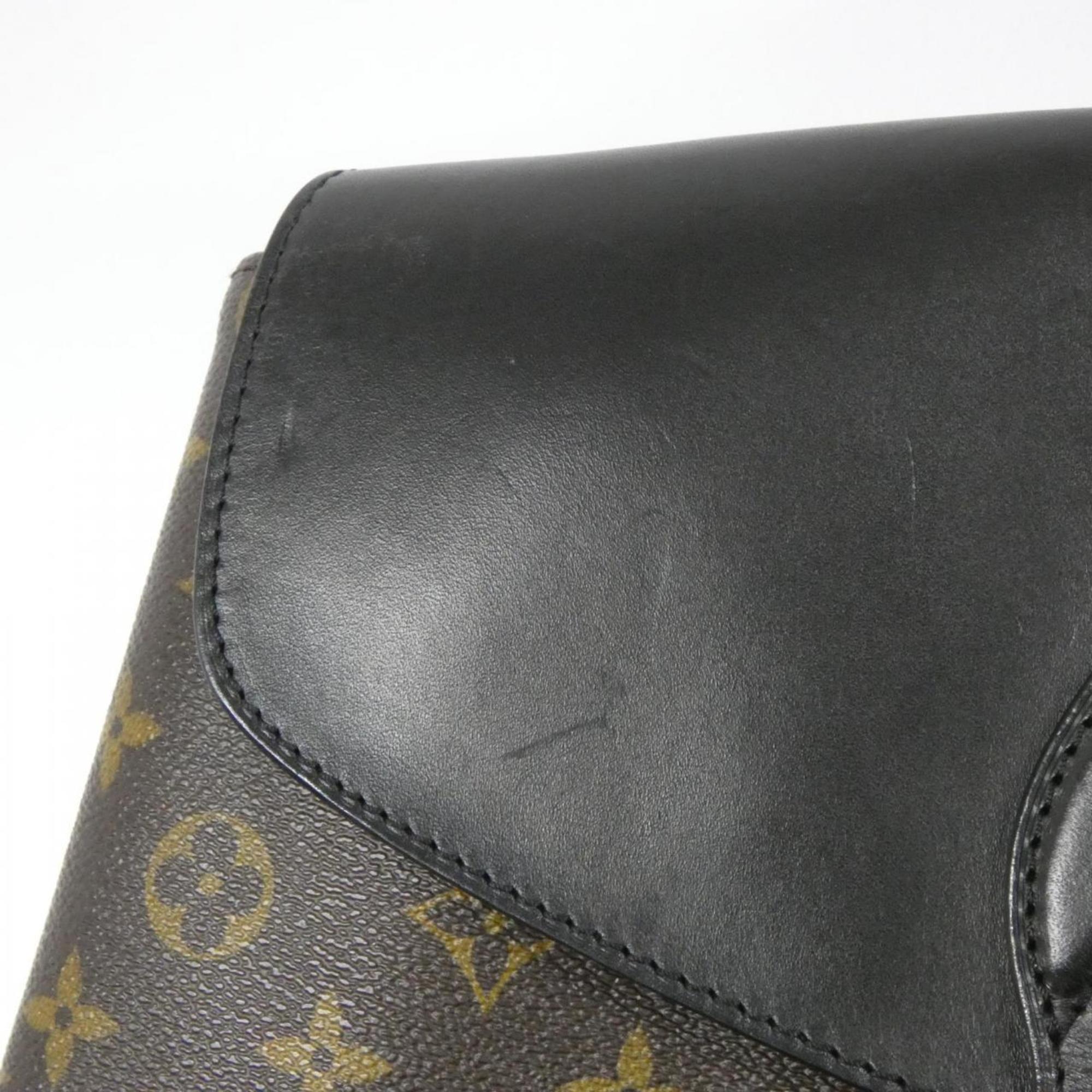 Louis Vuitton Brown Coated Canvas Backpack (Pre-Owned)