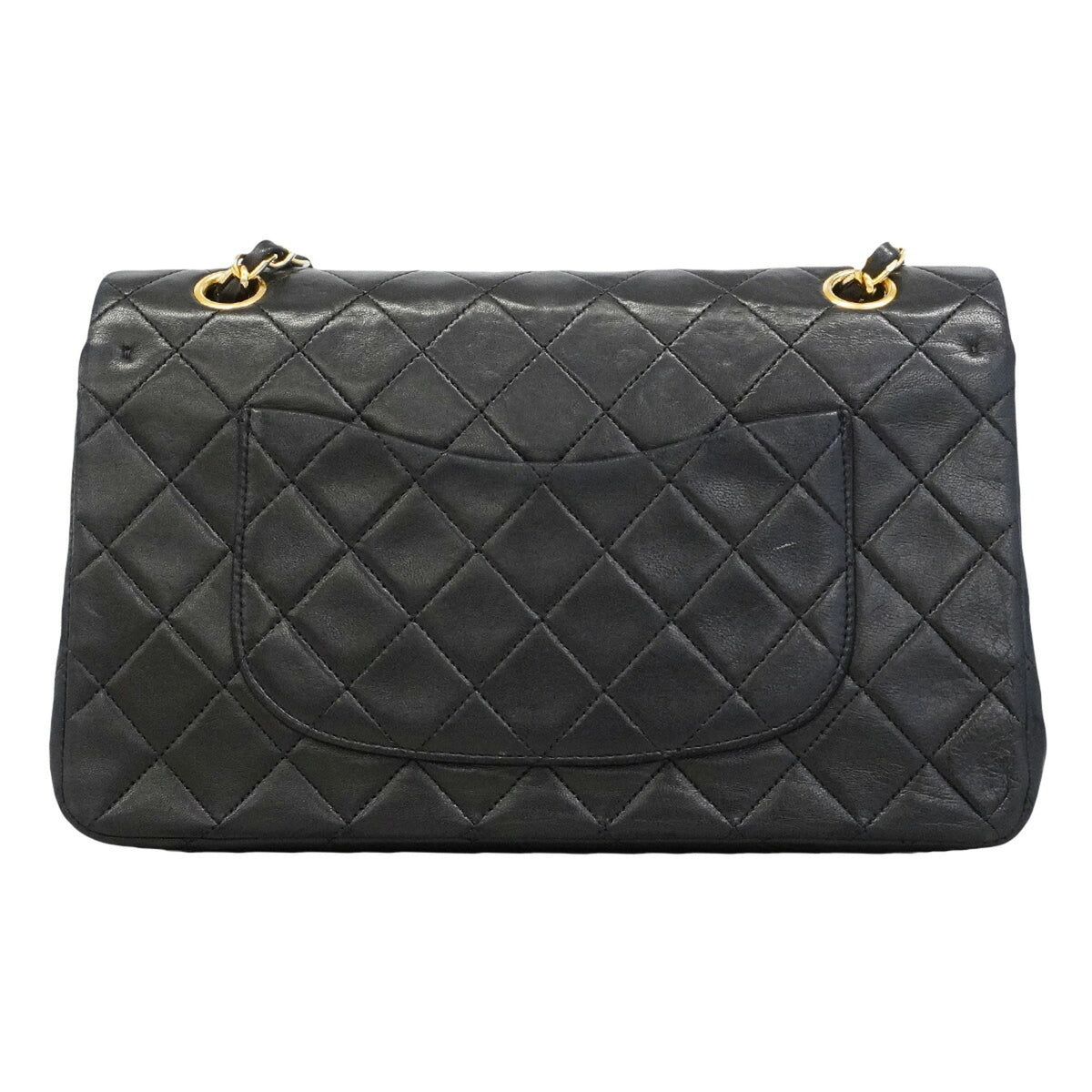 Chanel Black Leather Shoulder Bag (Pre-Owned)