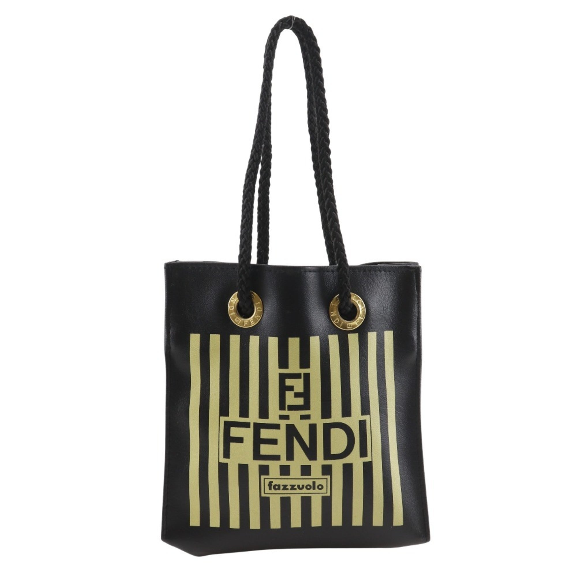 Fendi Black Leather Handbag (Pre-Owned)