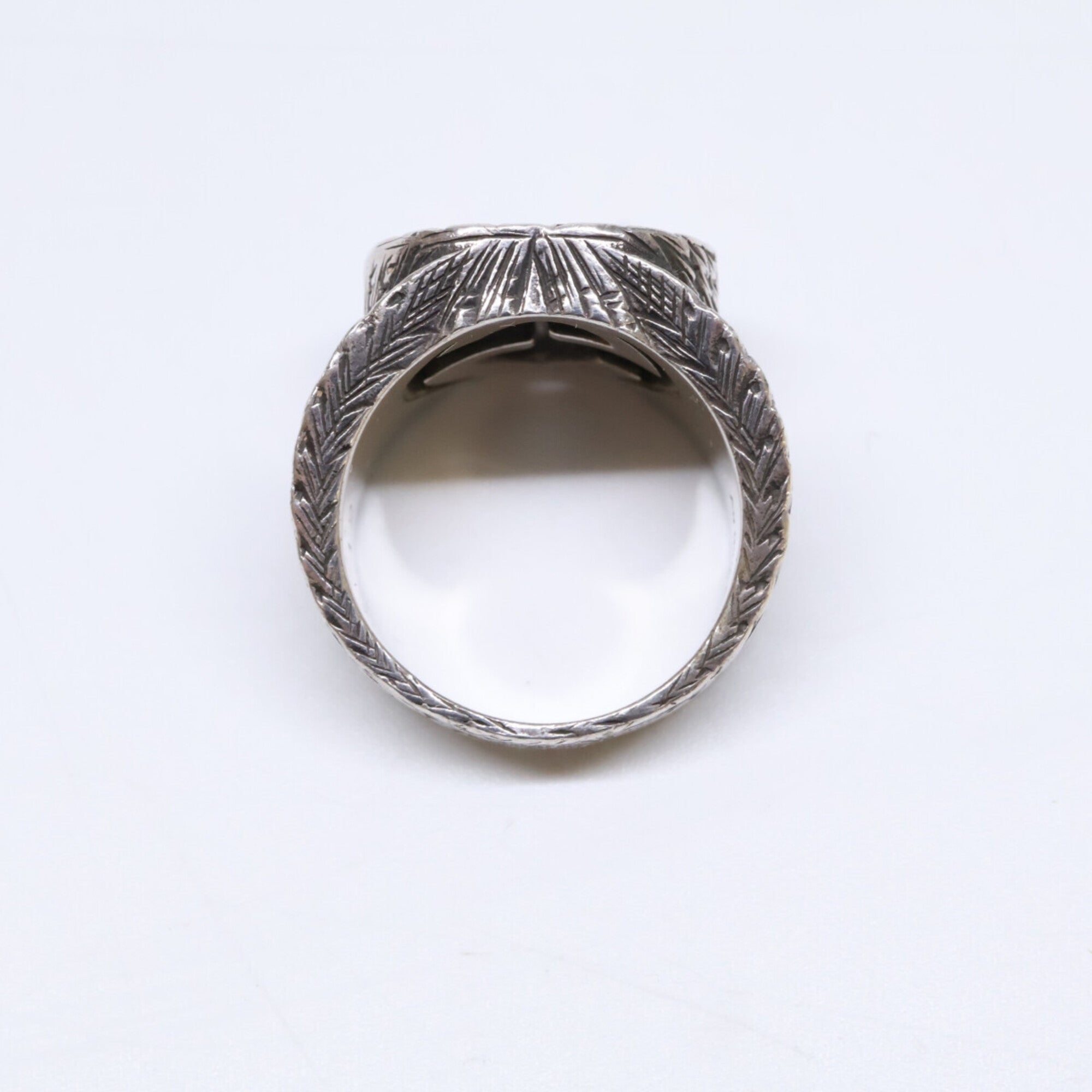 Gucci Silver Silver 925 Band Ring (Pre-Owned)