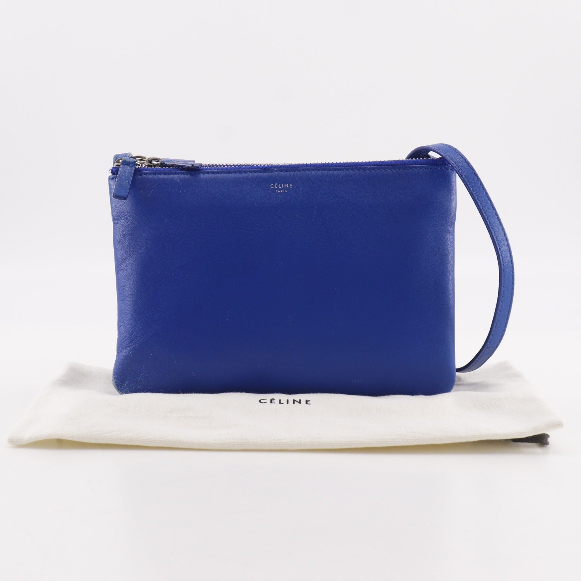 Celine Blue Shoulder Bag (Pre-Owned)