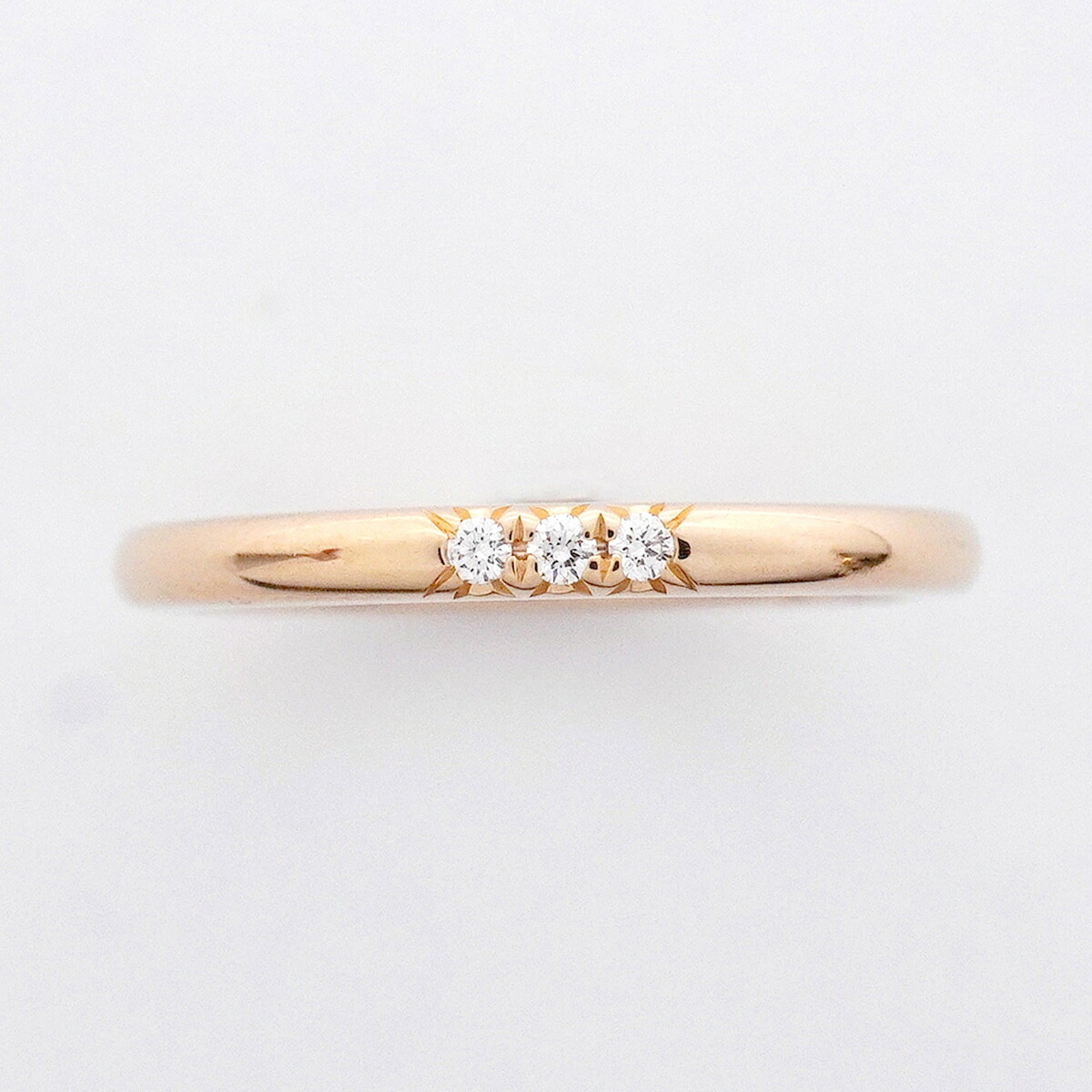 Tiffany Pink Gold (18K) Band Ring (Pre-Owned)
