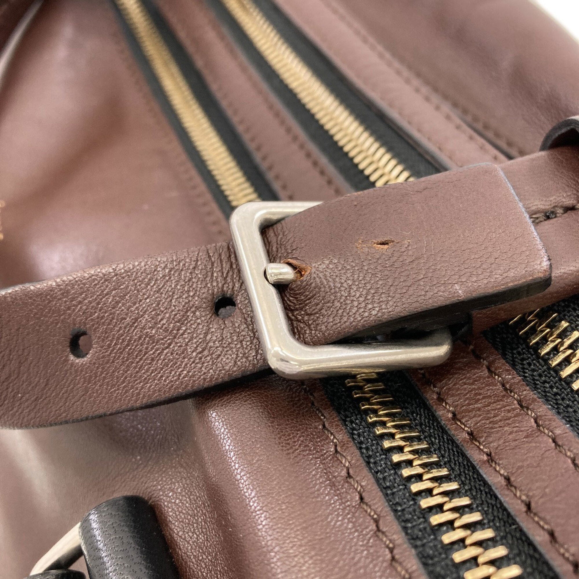 Celine Brown Leather Handbag (Pre-Owned)