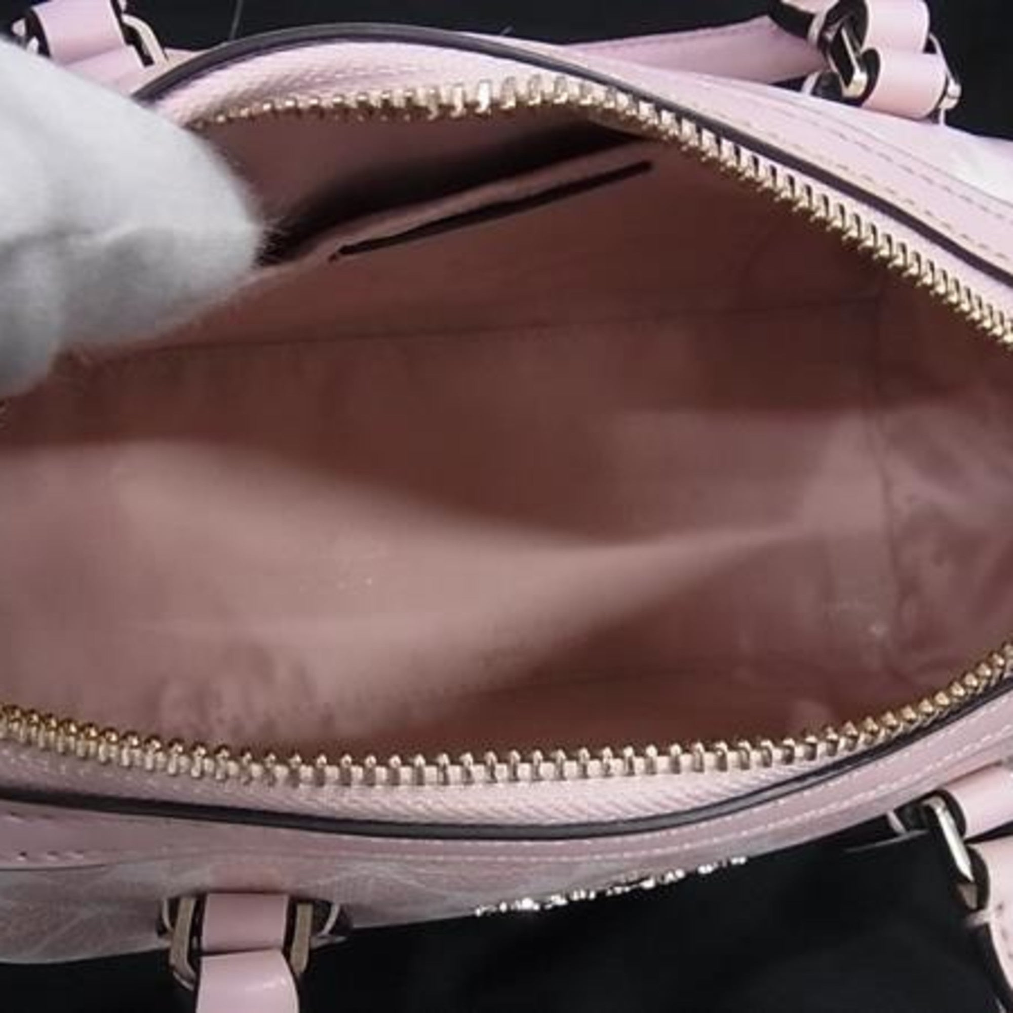 Kate Spade Pink Pvc Leather Handbag Shoulder Bag (Pre-Owned)