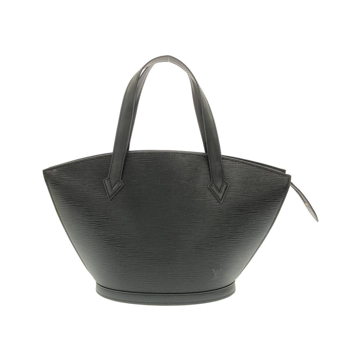Louis Vuitton Black Leather Handbag (Pre-Owned)