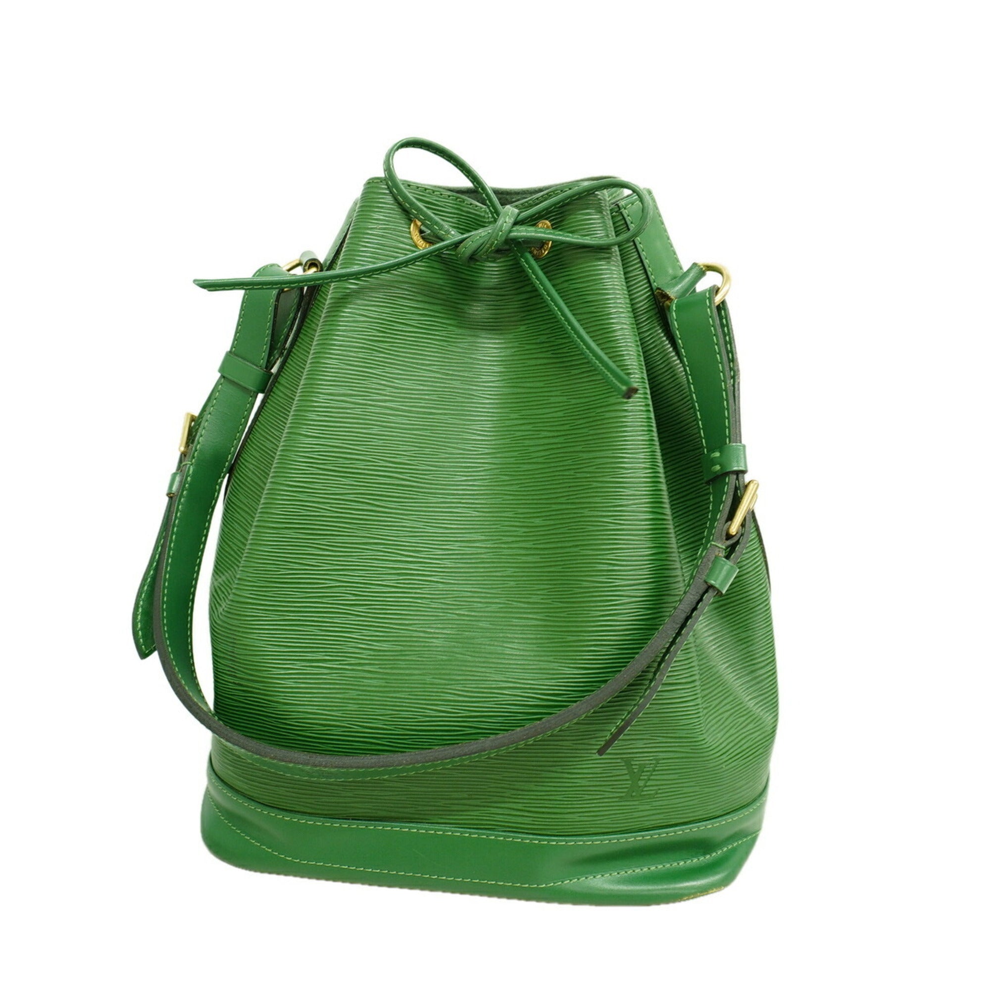 Louis Vuitton Borneo Green Shoulder Bag (Pre-Owned)