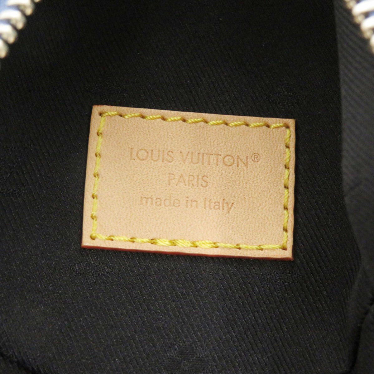 Louis Vuitton Blue White Monogram Denim Backpack (Pre-Owned)