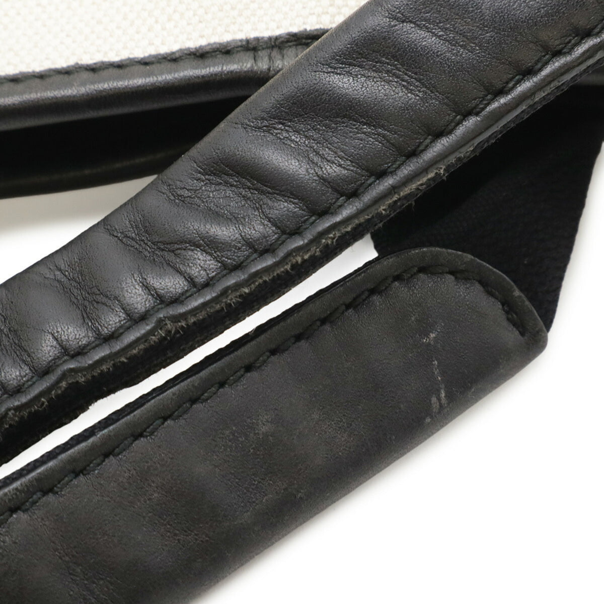 Balenciaga Black Canvas Handbag Pouch Tote Bag (Pre-Owned)