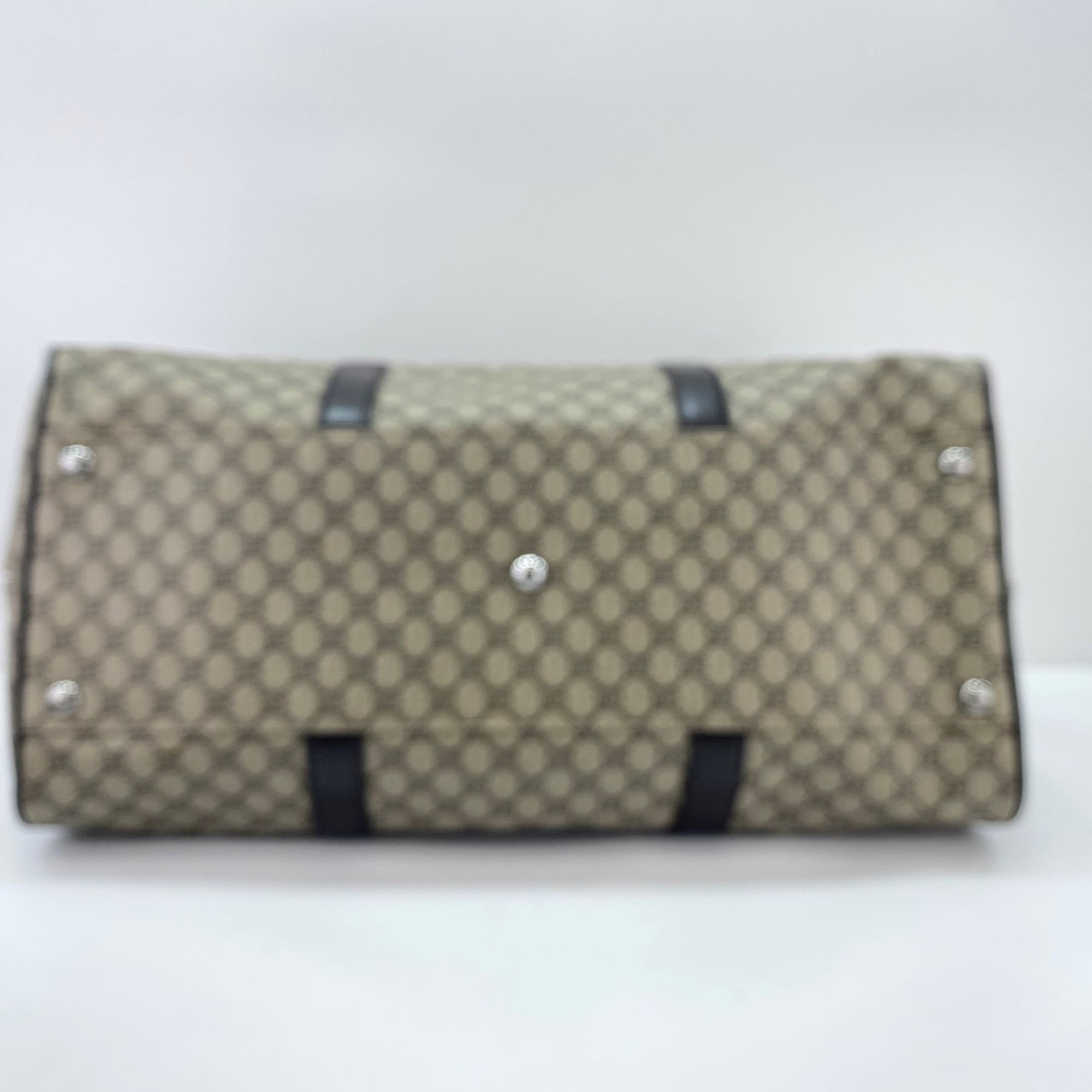 Gucci Brown Boston Bag (Pre-Owned)