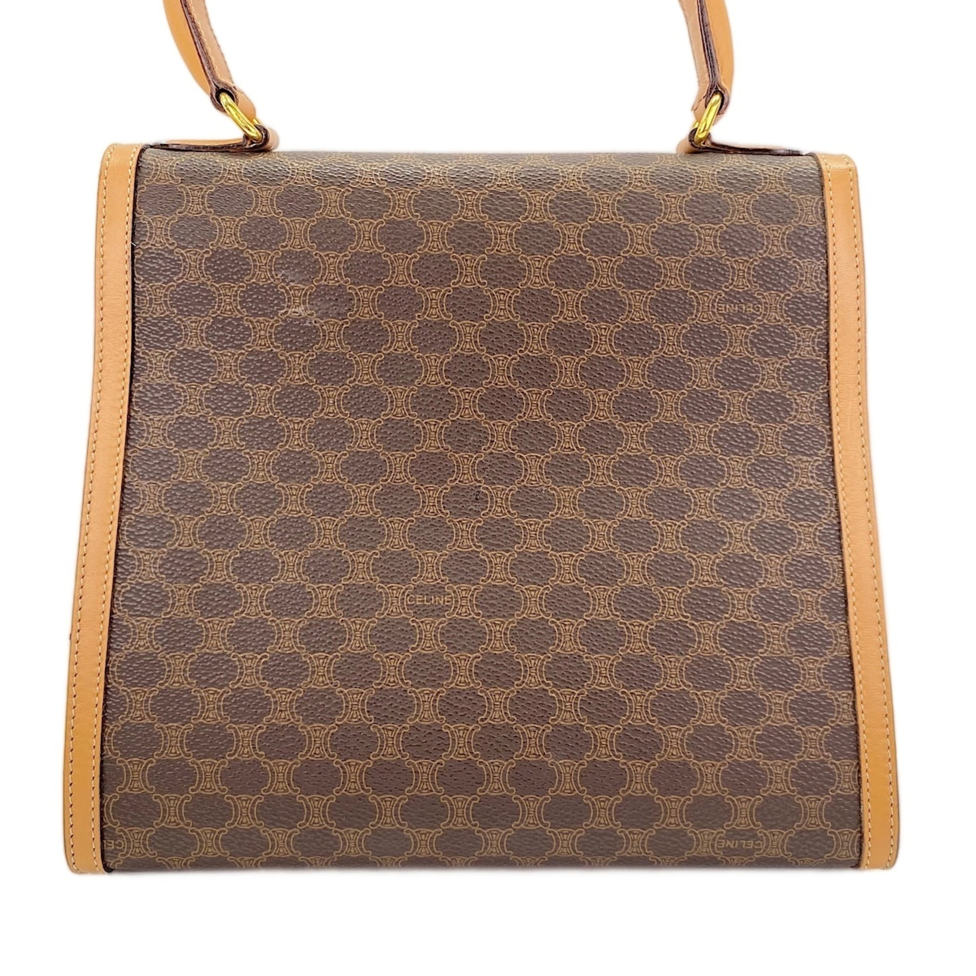 Celine Macadam Brown Handbag (Pre-Owned)