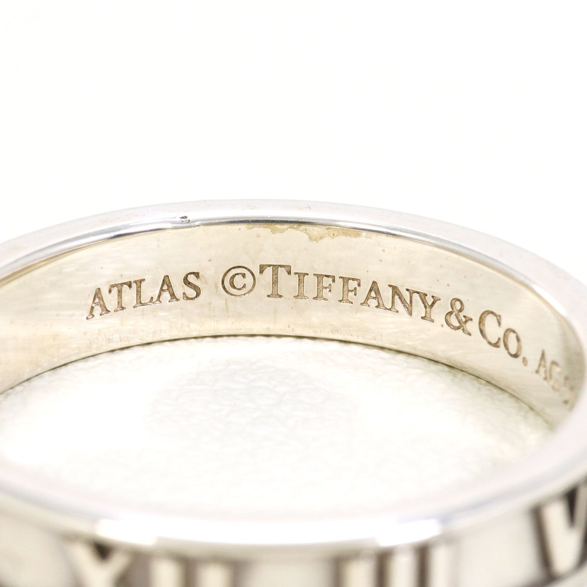 Tiffany Silver 925 Band Ring (Pre-Owned)
