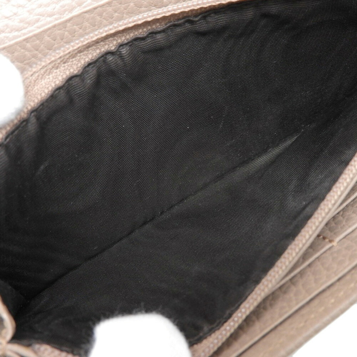 Gucci Beige Leather Coin Purse/Coin Case (Pre-Owned)