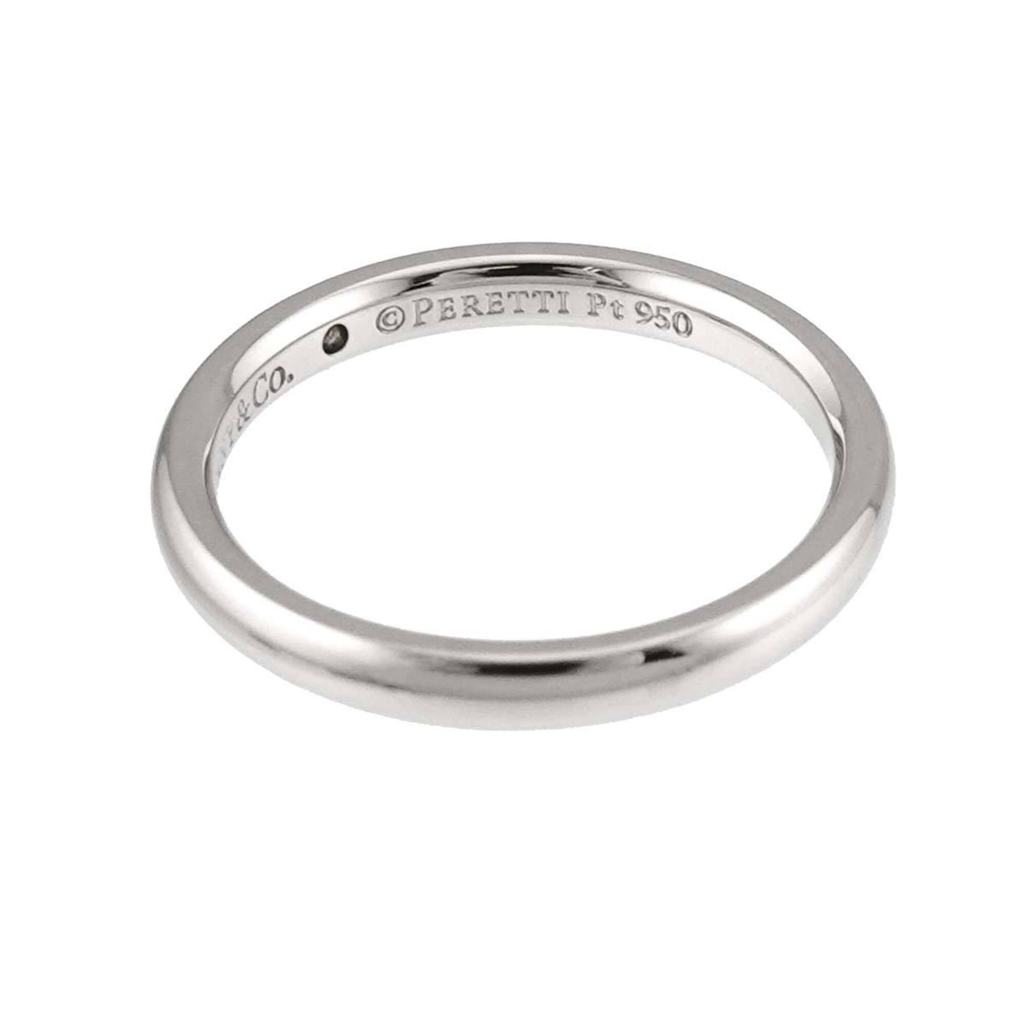 Tiffany Platinum 950 Band Ring (Pre-Owned)