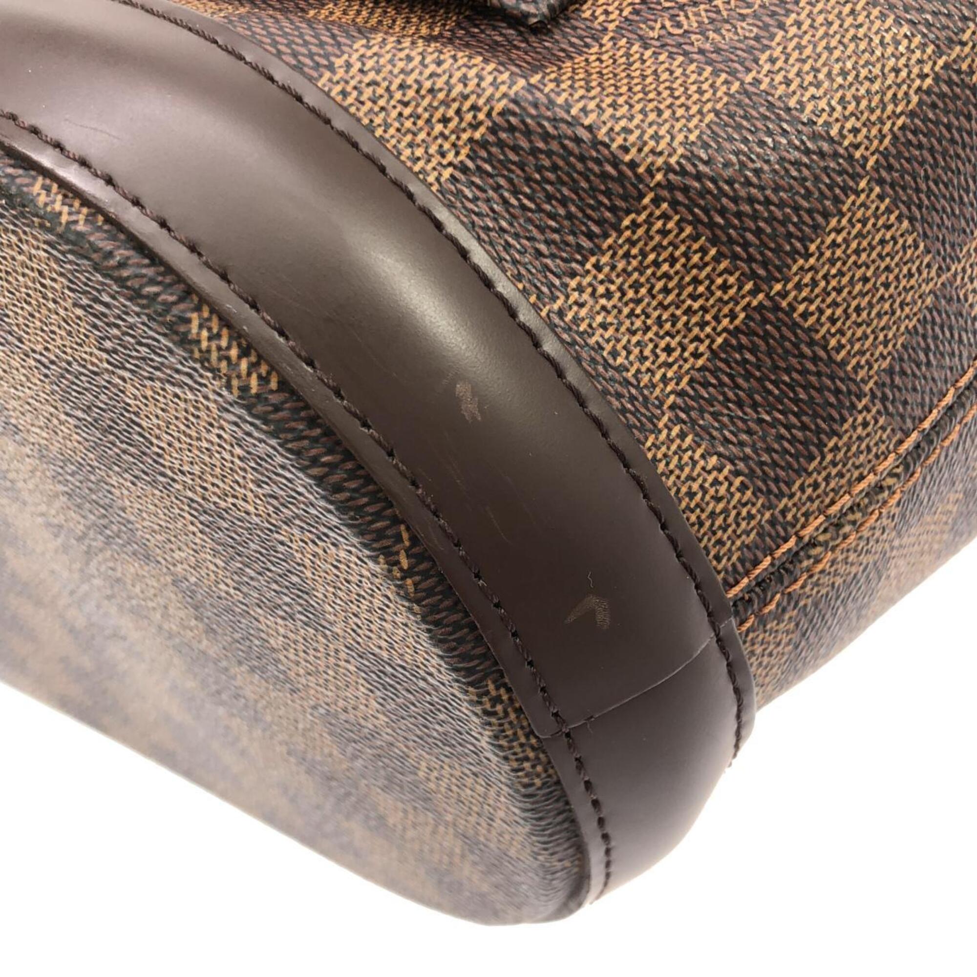 Louis Vuitton Ebene Coated Canvas Handbag Pouch (Pre-Owned)