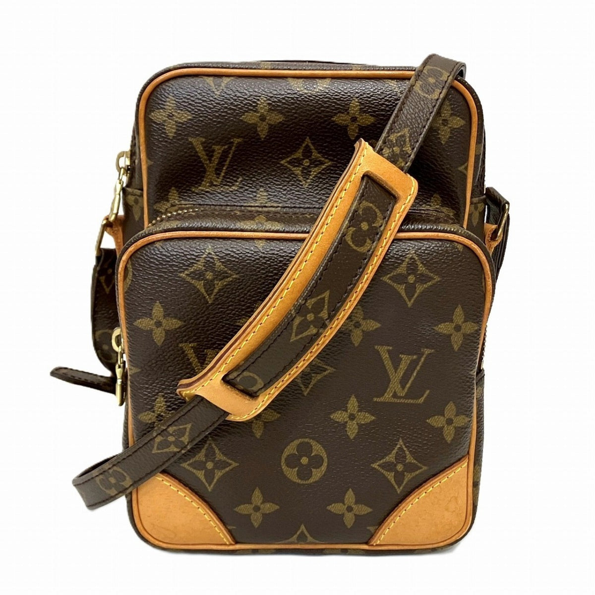 Louis Vuitton Brown Monogram Shoulder Bag (Pre-Owned)