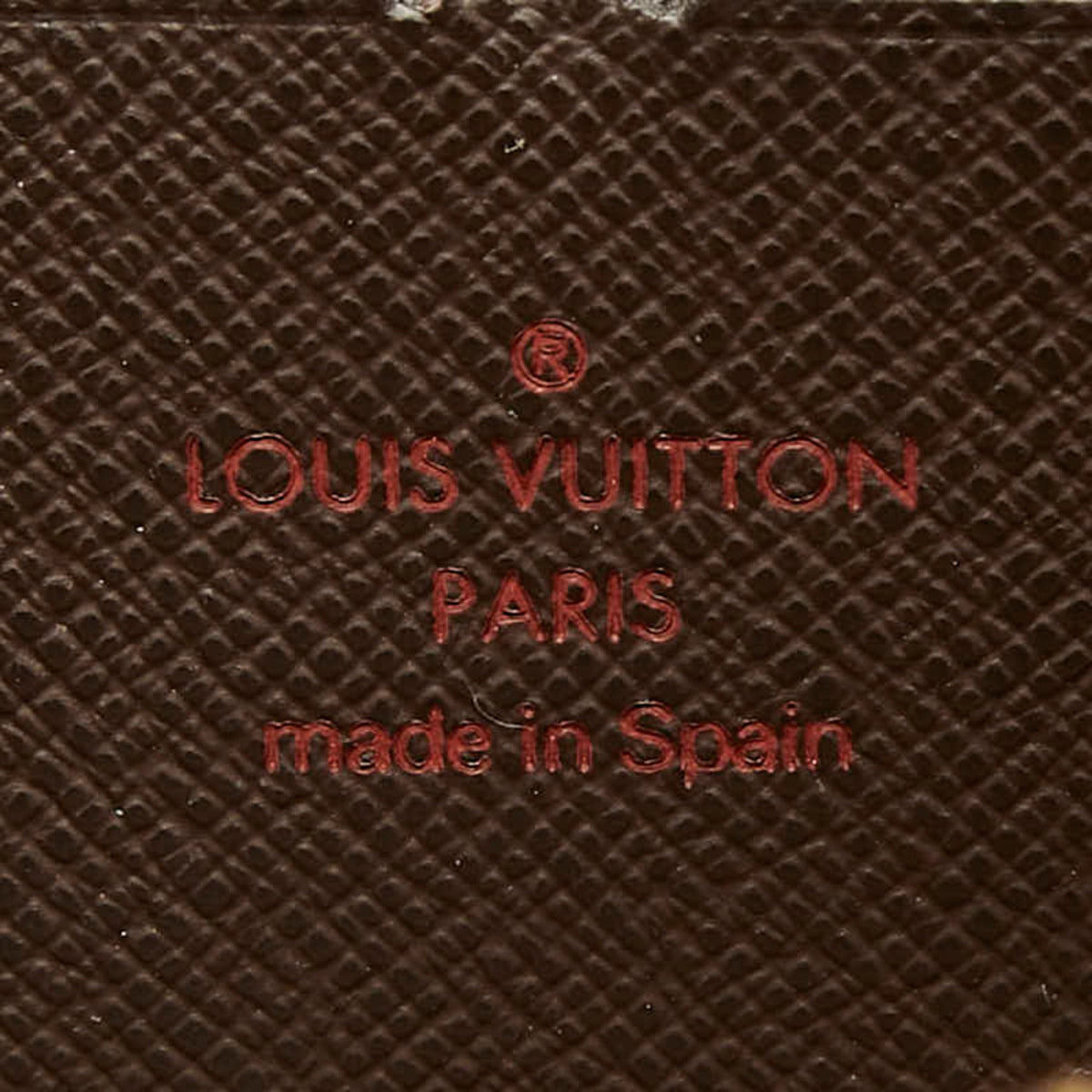 Louis Vuitton Brown Pvc Leather Long Wallet (Bi-Fold) (Pre-Owned)
