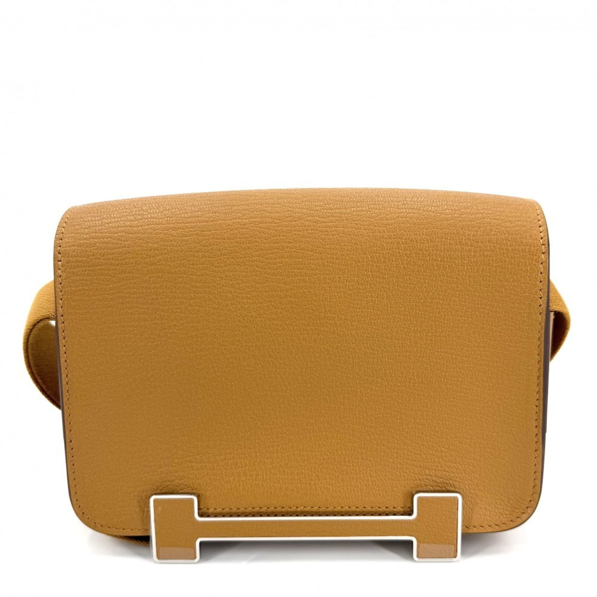Hermes Brown Leather Shoulder Bag (Pre-Owned)