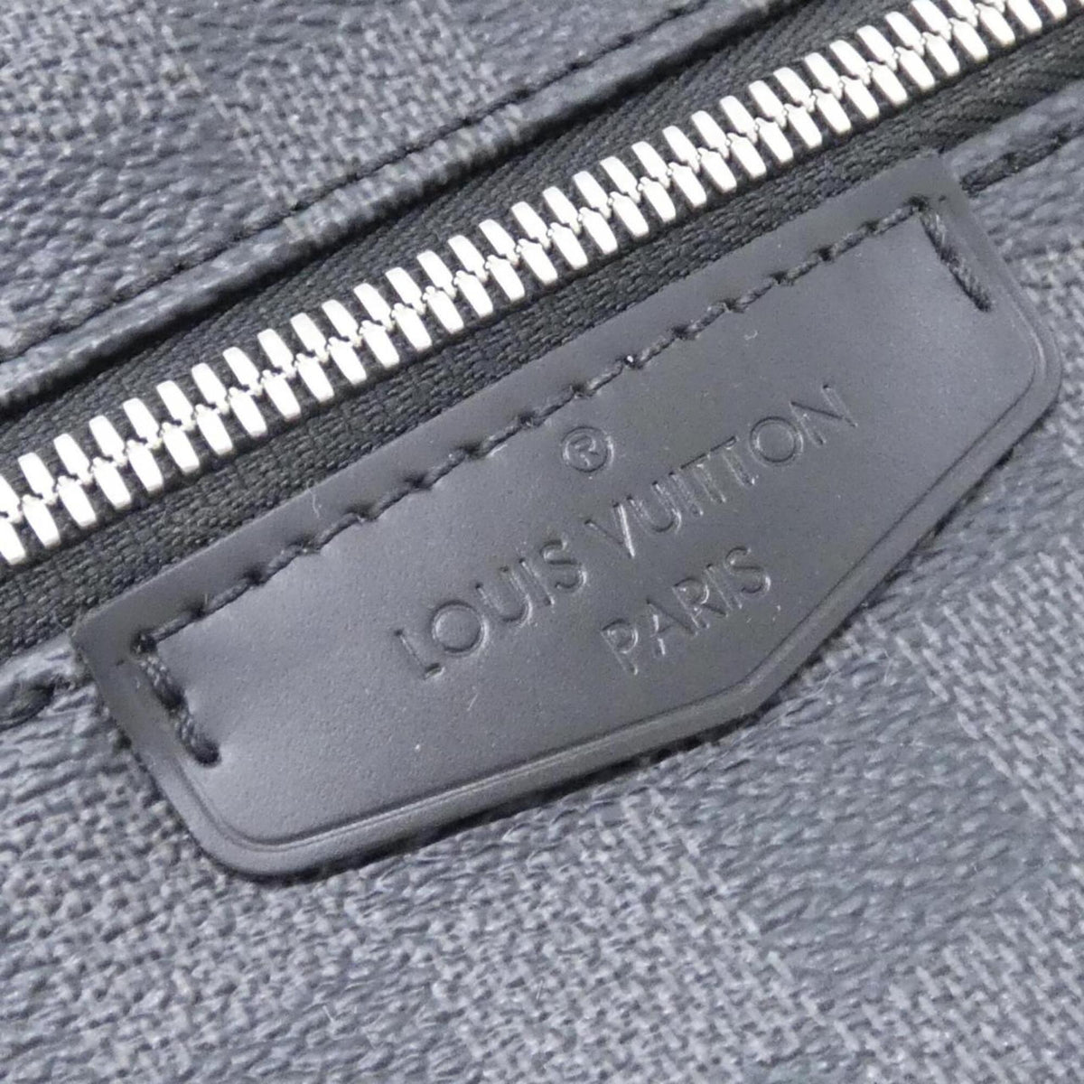 Louis Vuitton Damier Graphite Graphite Gray Coated Canvas Backpack (Pre-Owned)