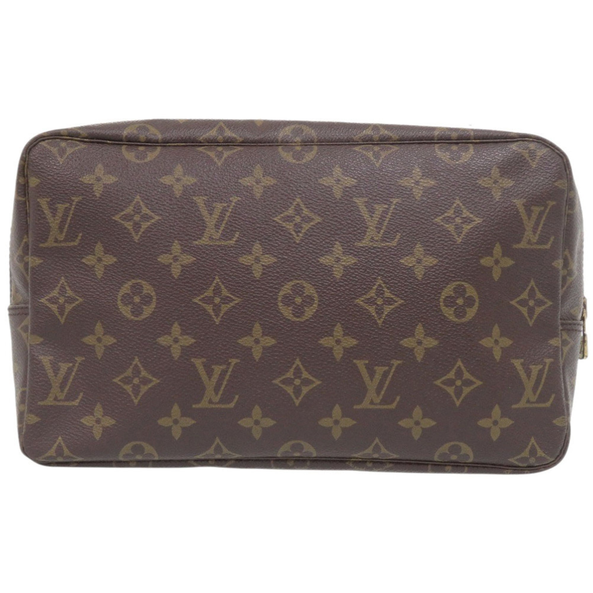 Louis Vuitton Brown Monogram Monogram Clutch Bag (Pre-Owned)