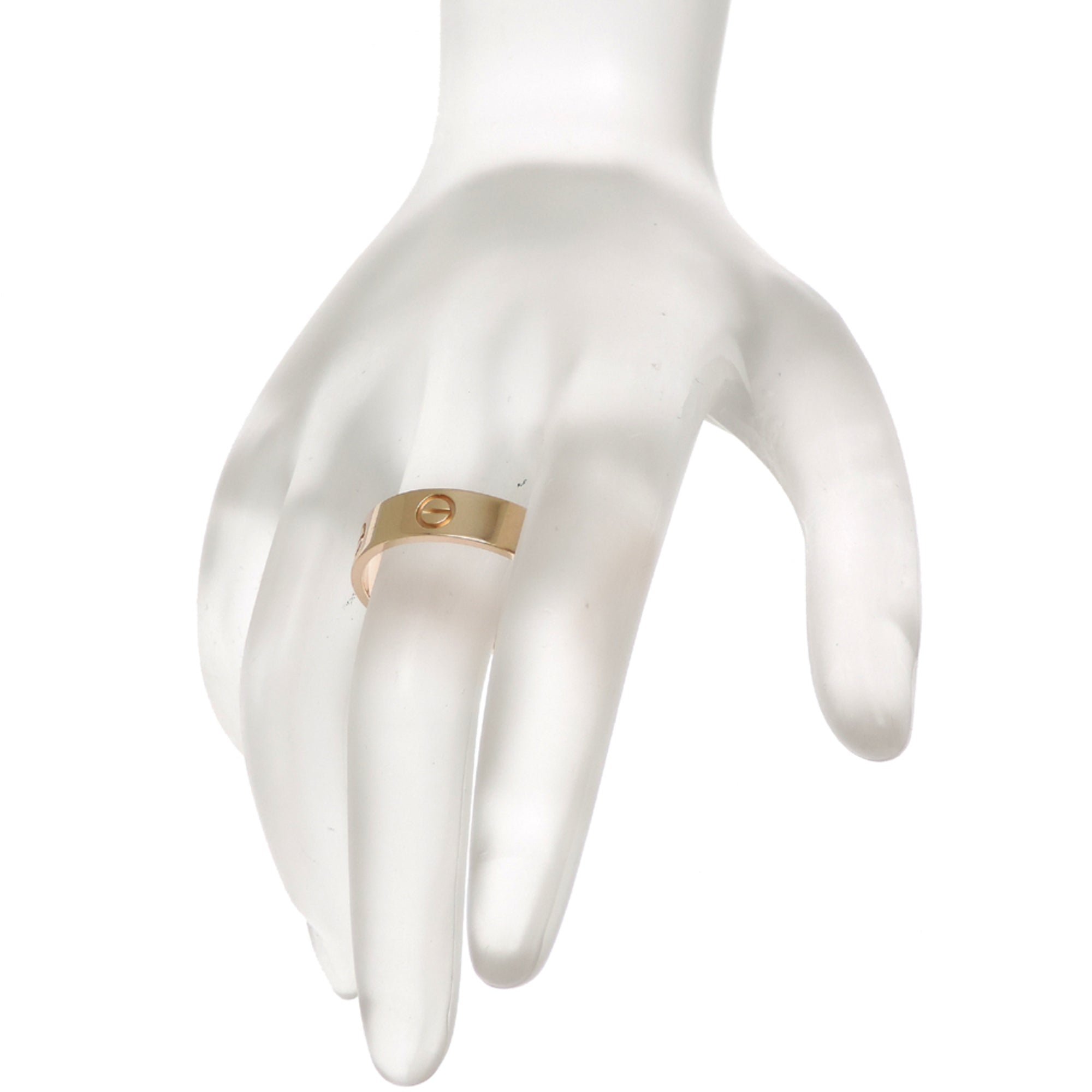 Cartier Pink Gold (18K) Band Ring (Pre-Owned)