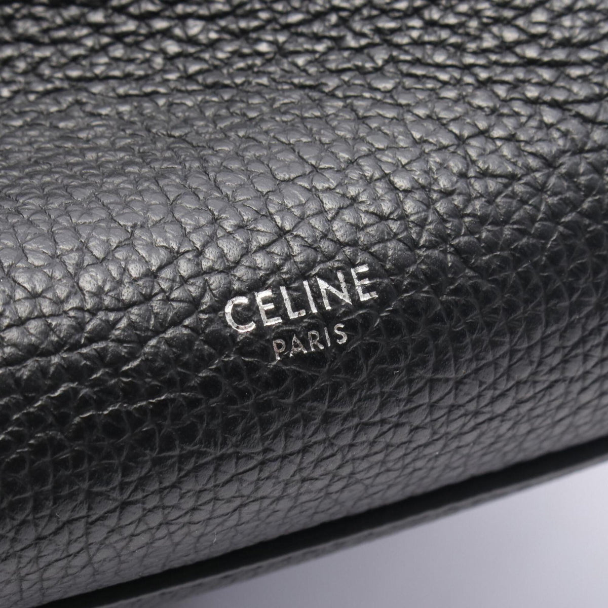 Celine Black Leather Handbag (Pre-Owned)