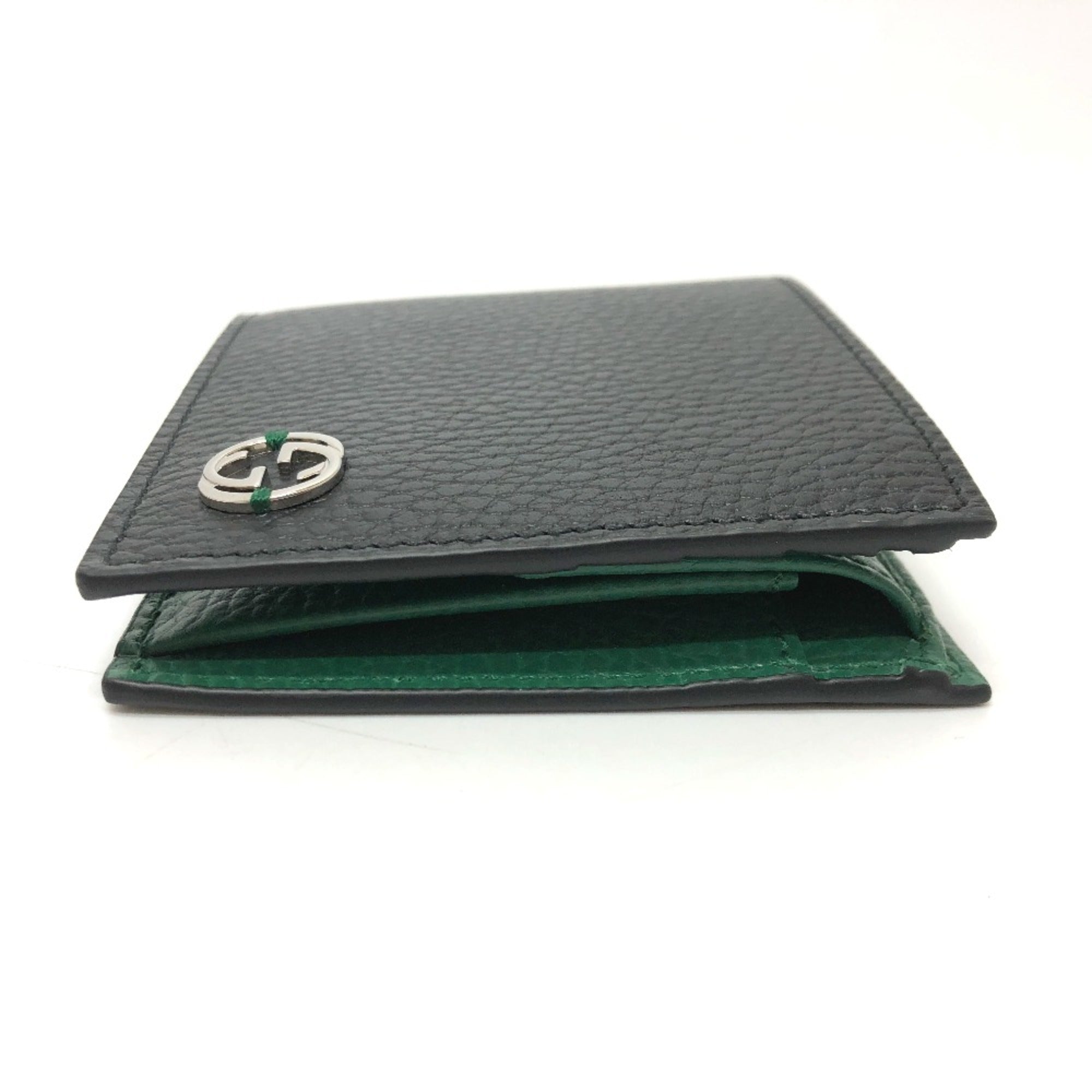 Gucci Black Leather Wallet (Bi-Fold) (Pre-Owned)