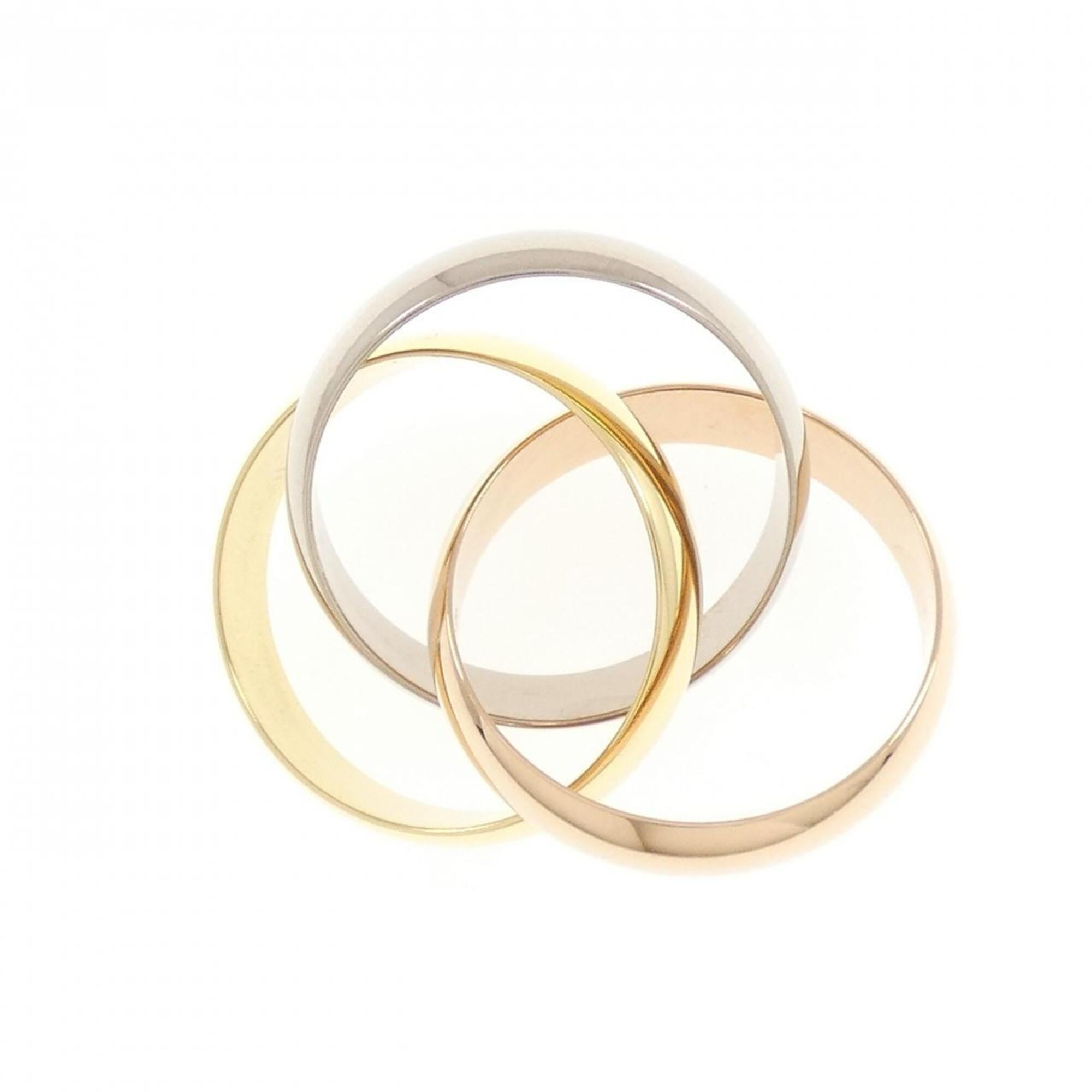 Cartier Yellow Gold (18K) Pink Gold (18K) White Gold (18K) Band Ring (Pre-Owned)