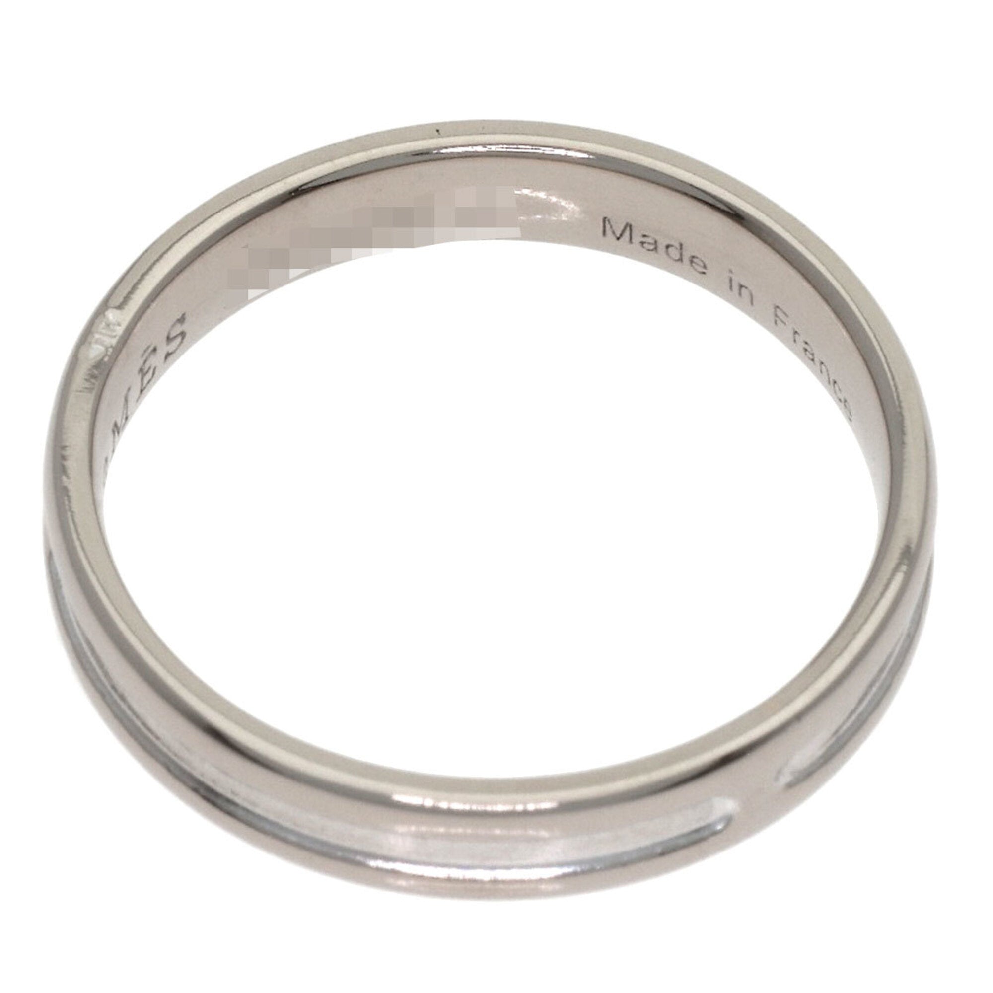Hermes White Gold (18K) Band Ring (Pre-Owned)