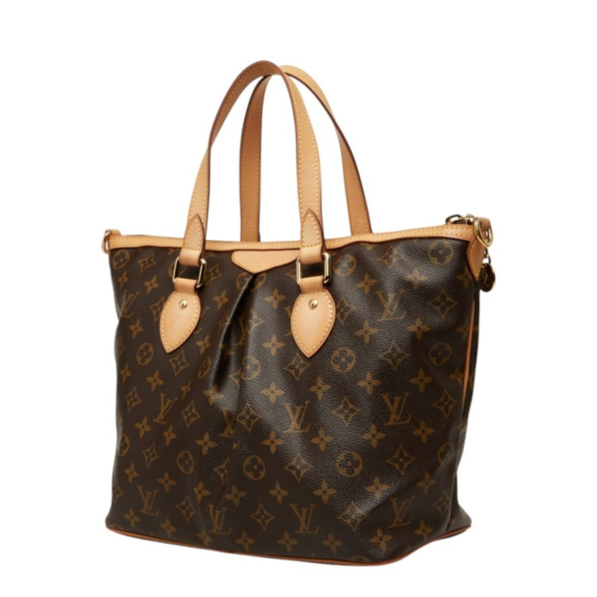 Louis Vuitton Monogram Brown Pvc Leather Handbag Shoulder Bag (Pre-Owned)