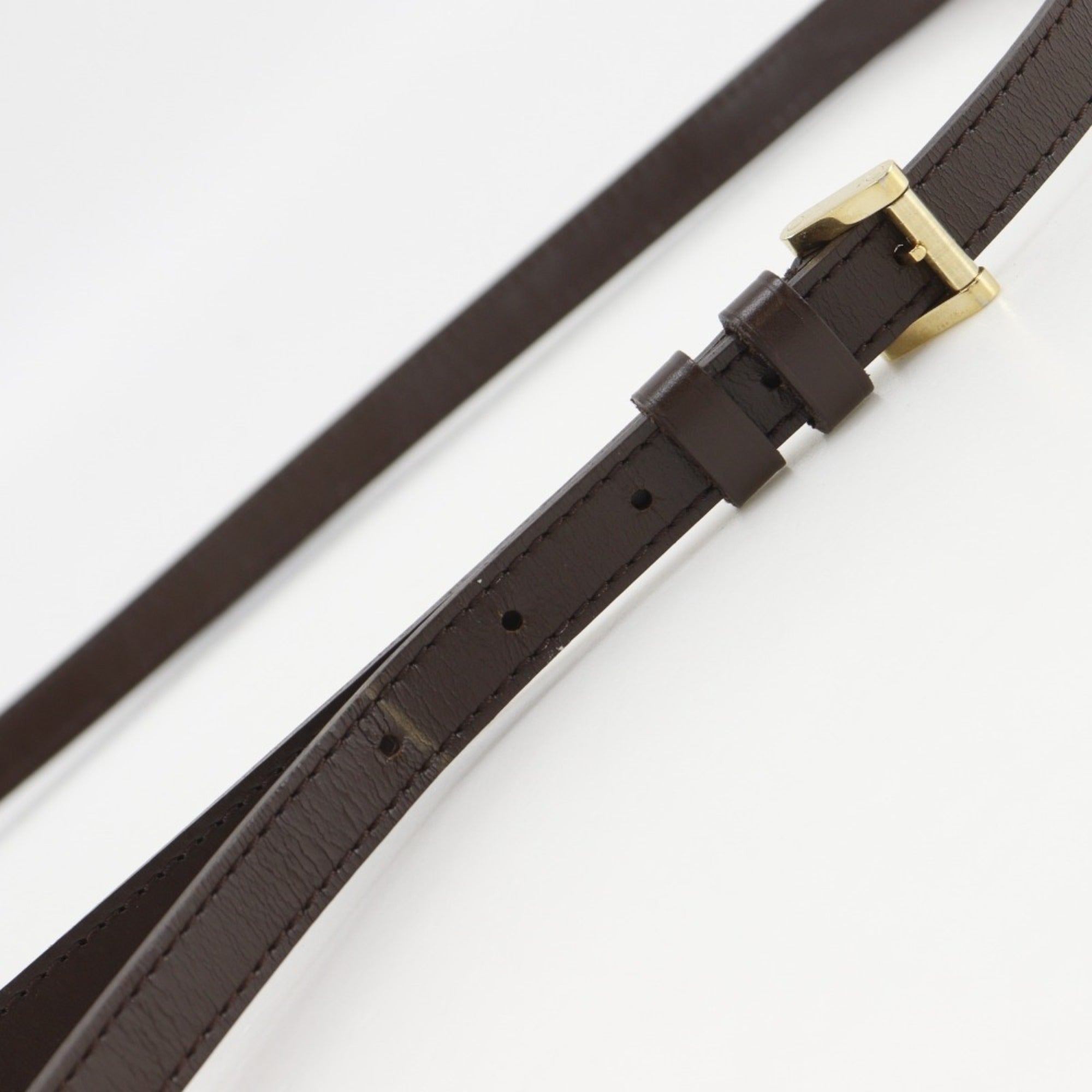 Louis Vuitton Damier Brown Damier Canvas Shoulder Bag (Pre-Owned)