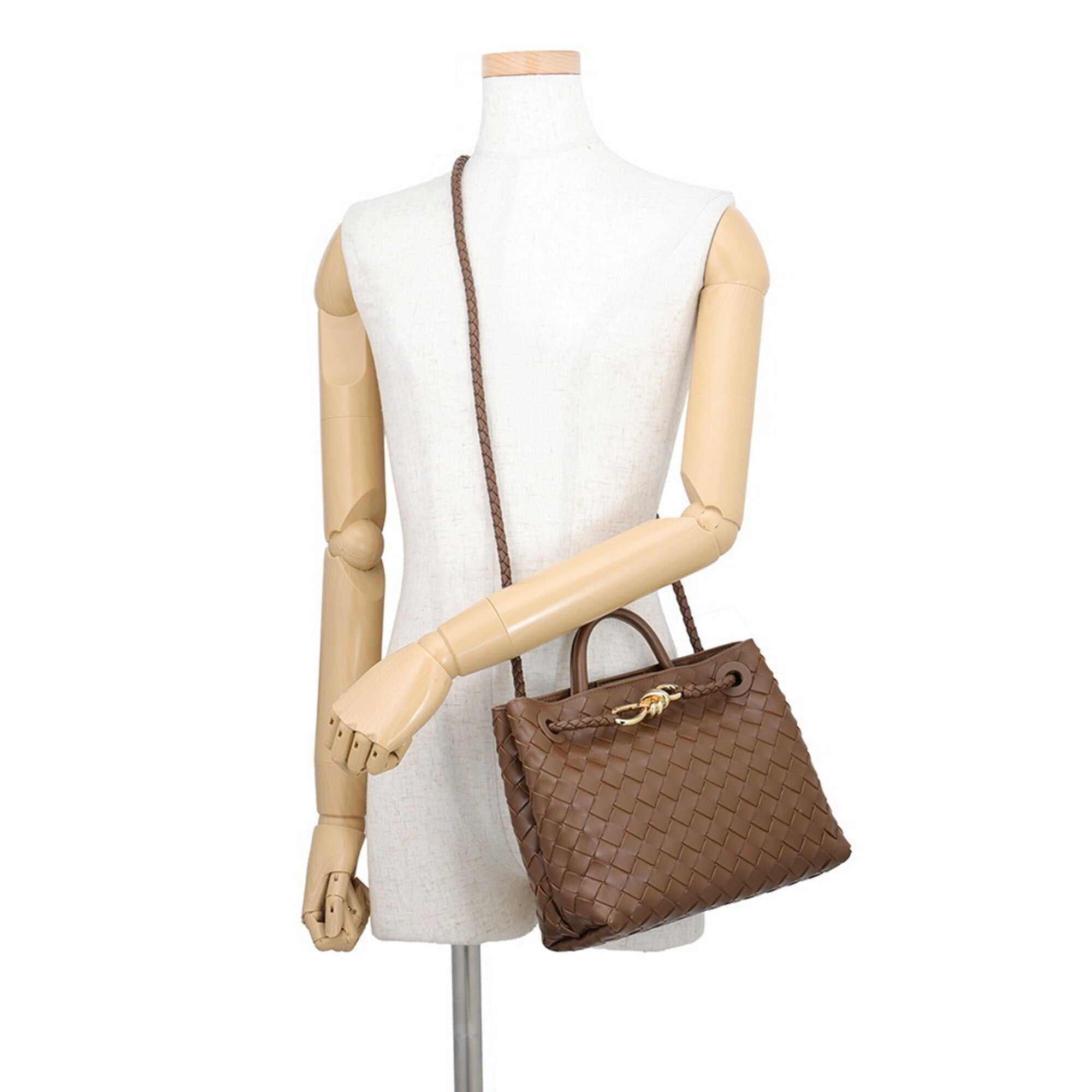 Bottega Veneta Leather Handbag Pouch (Pre-Owned)