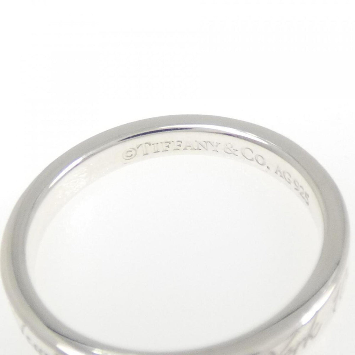 Tiffany Silver 925 Band Ring (Pre-Owned)