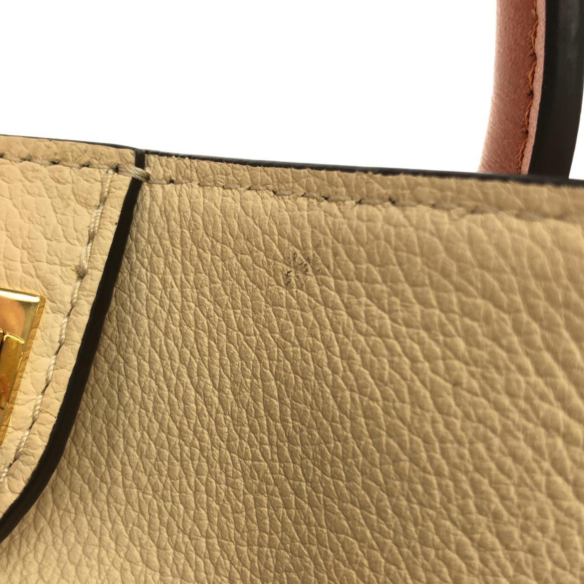 Louis Vuitton Galle Leather Handbag (Pre-Owned)