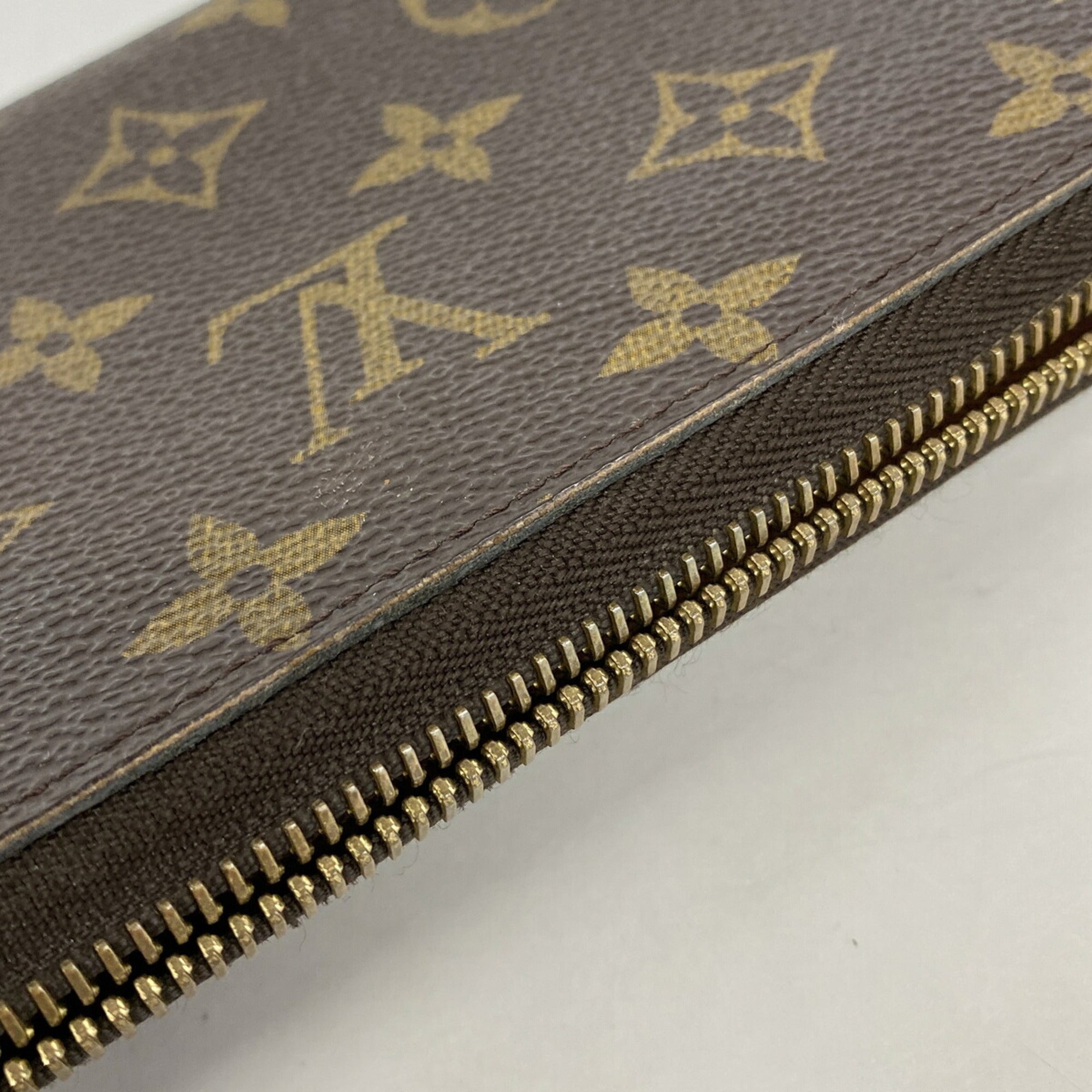 Louis Vuitton Brown Long Wallet (Bi-Fold) (Pre-Owned)