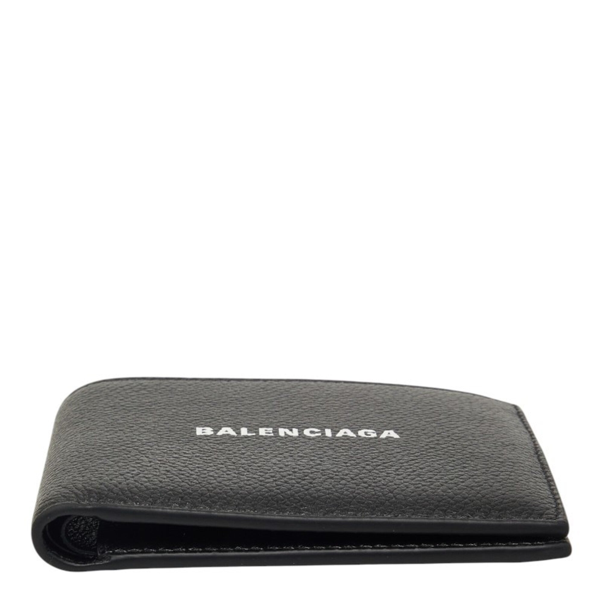 Balenciaga Black Leather Wallet (Bi-Fold) (Pre-Owned)