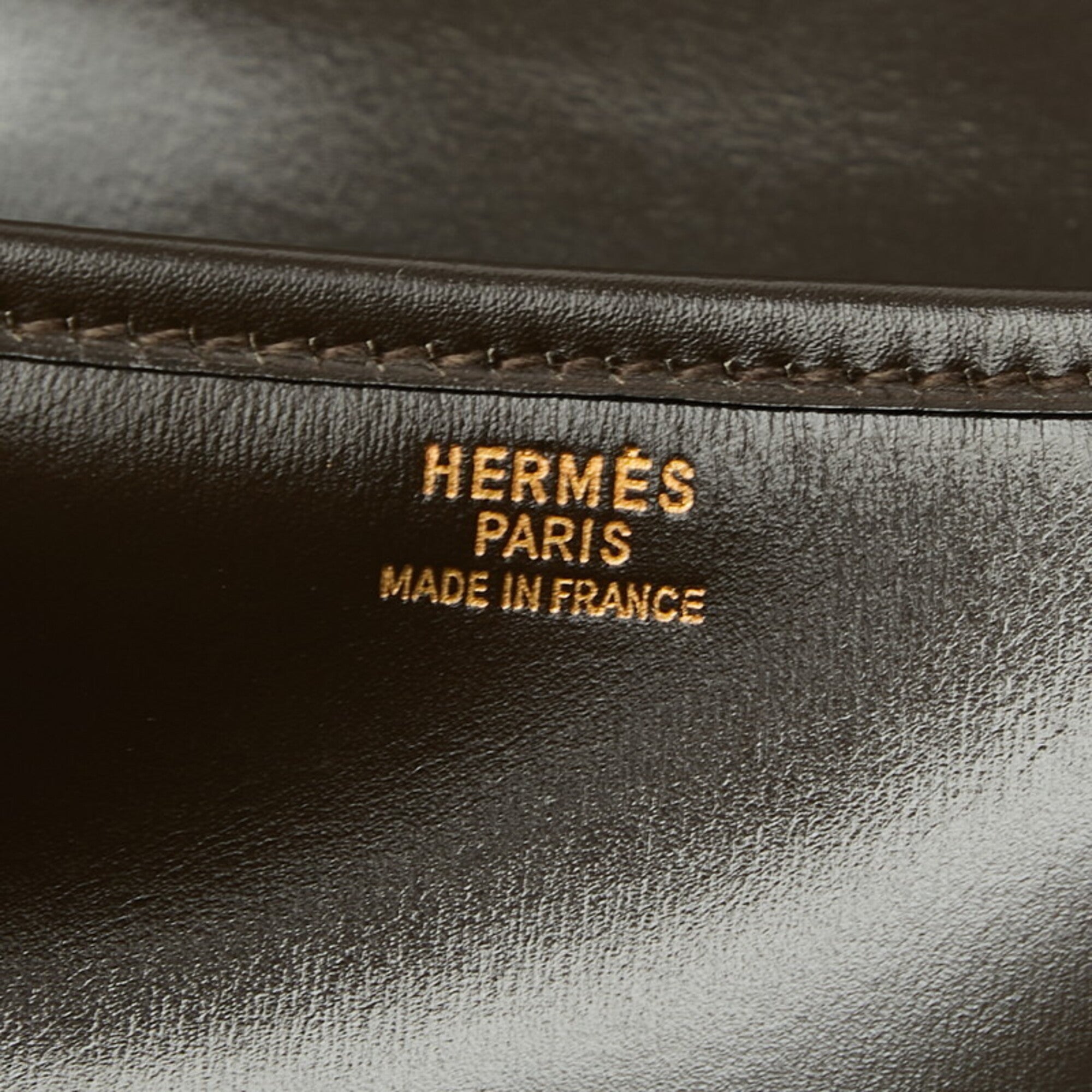 Hermes Brown Leather Shoulder Bag (Pre-Owned)