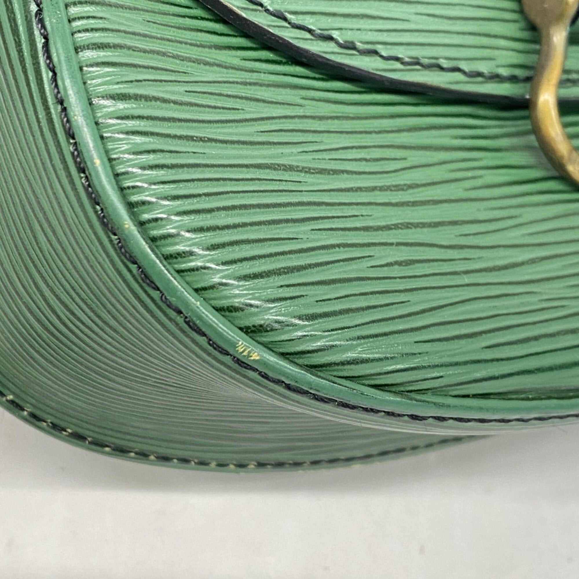 Louis Vuitton Borneo Green Shoulder Bag (Pre-Owned)