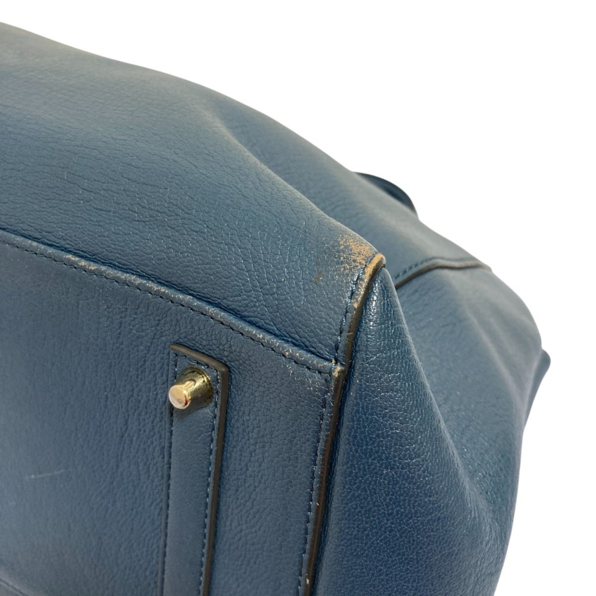 Anya Hindmarch Blue Handbag Shoulder Bag (Pre-Owned)