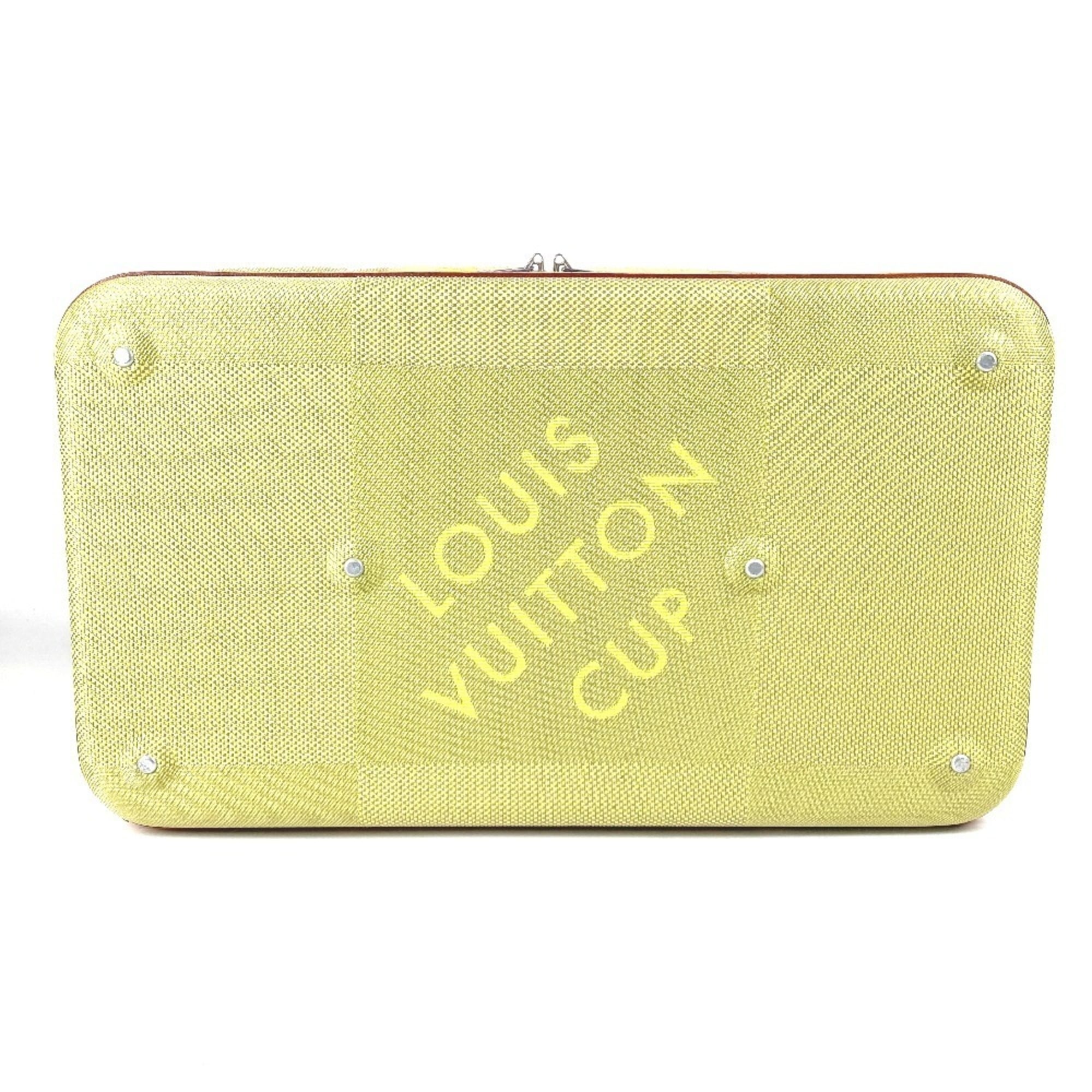 Louis Vuitton Damier Geant Yellow Damier Geant Boston Bag (Pre-Owned)