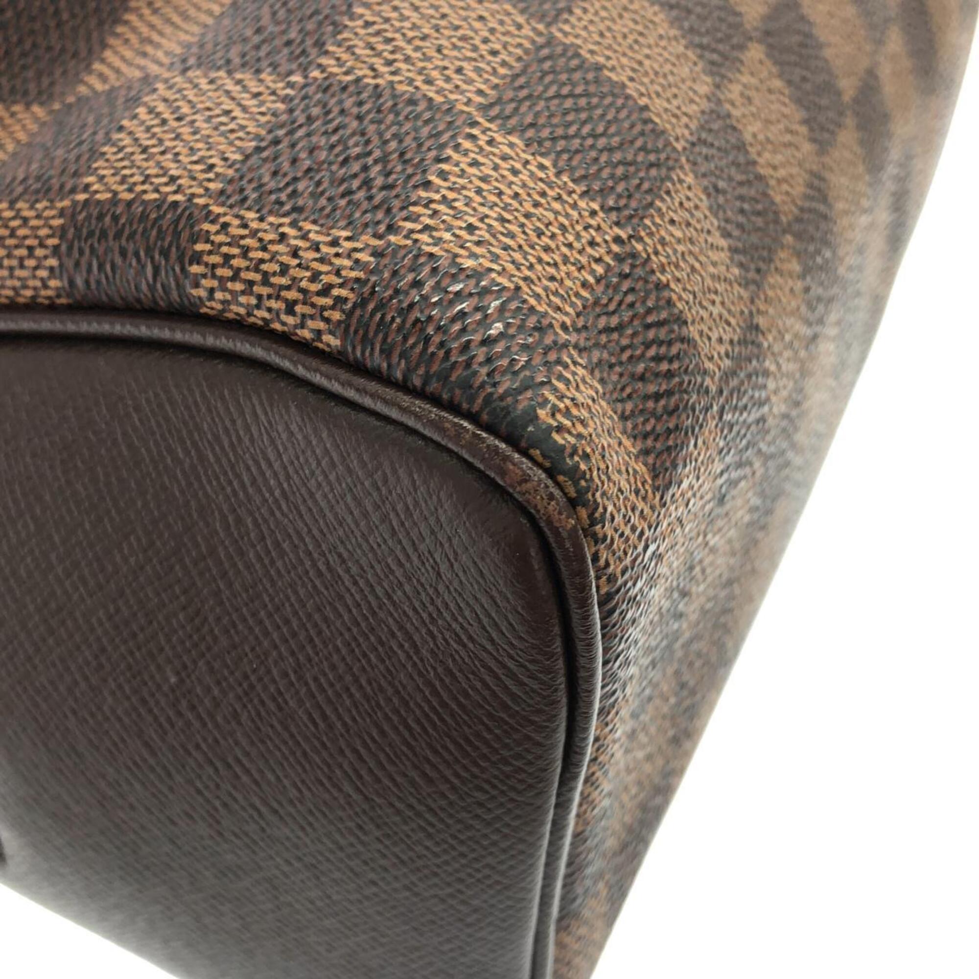 Louis Vuitton Damier Damier Canvas Ebene Damier Canvas Handbag (Pre-Owned)