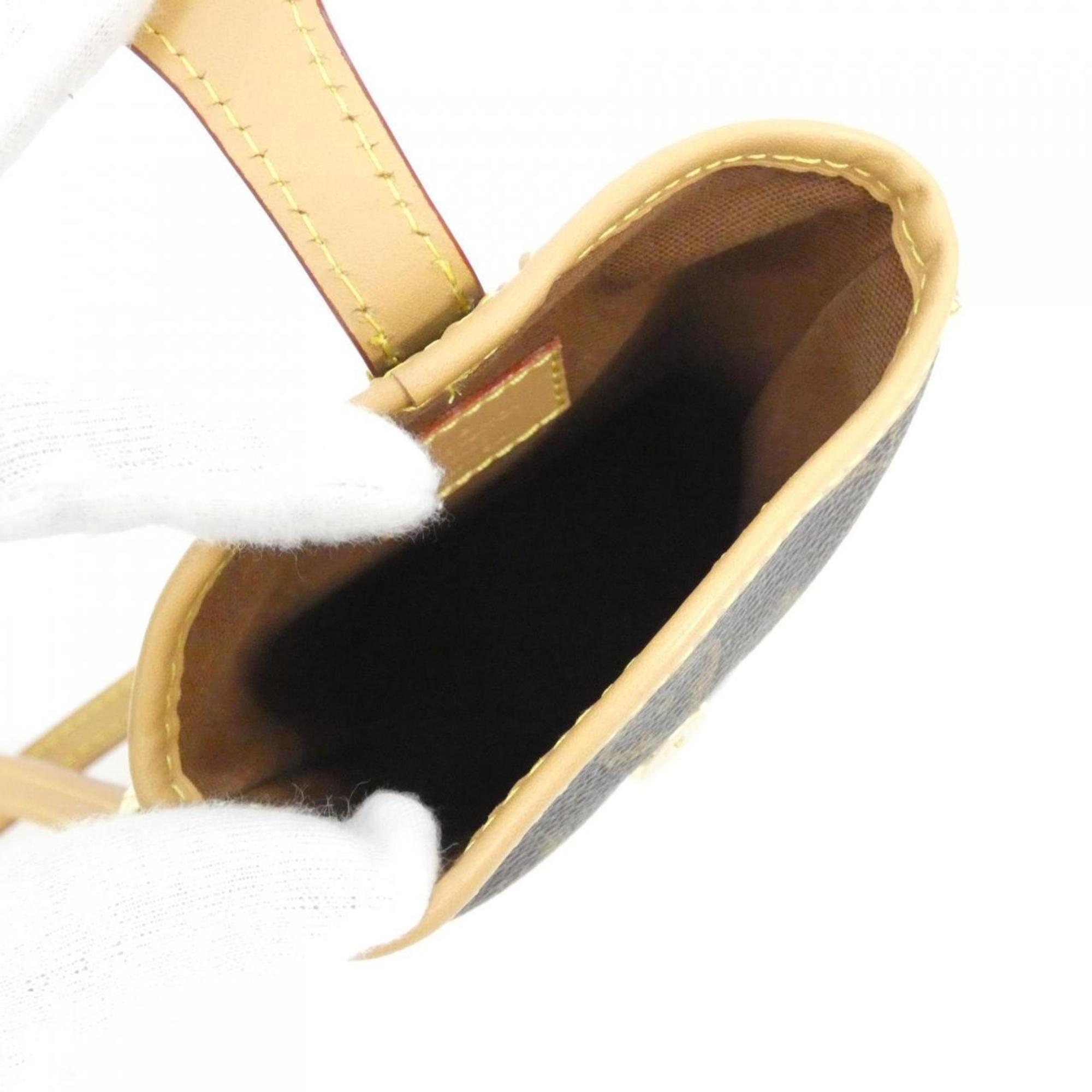 Louis Vuitton Brown Coated Canvas Handbag (Pre-Owned)