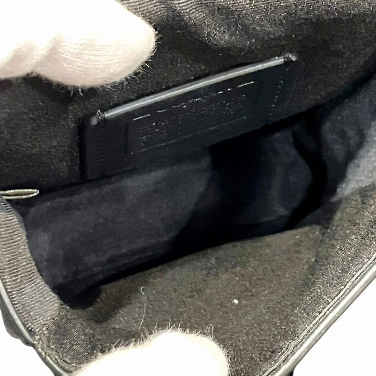 Coach Black Pvc Leather Shoulder Bag (Pre-Owned)