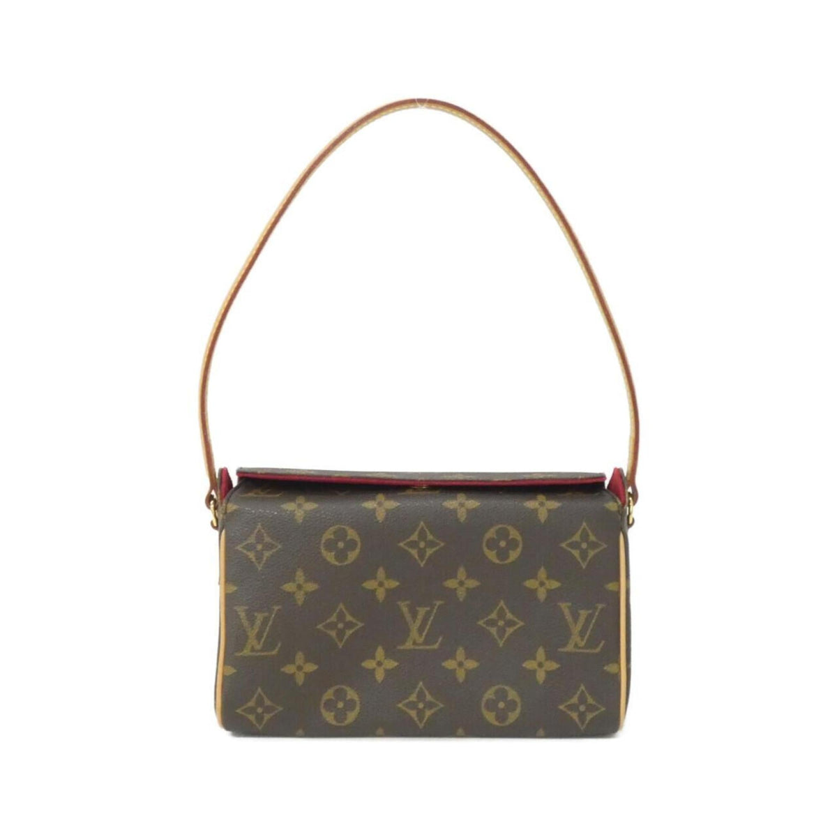 Louis Vuitton Brown Coated Canvas Handbag (Pre-Owned)