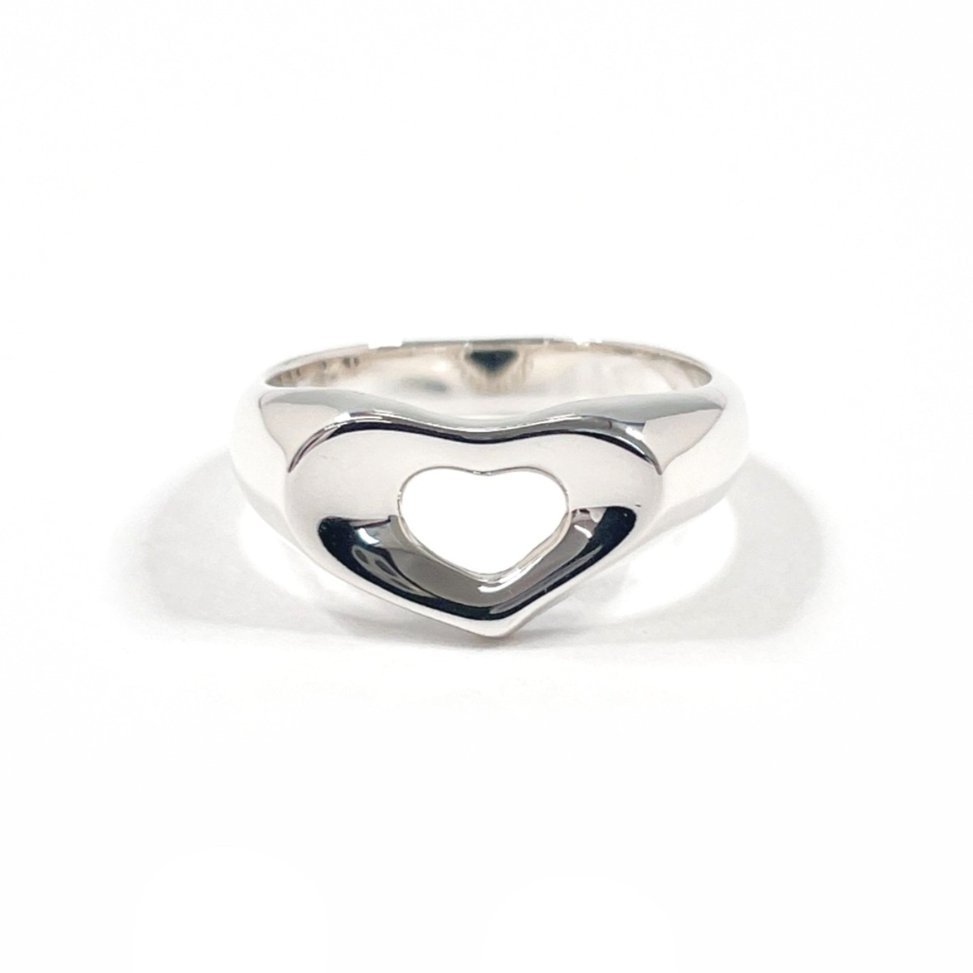 Tiffany Silver Silver 925 Band Ring (Pre-Owned)