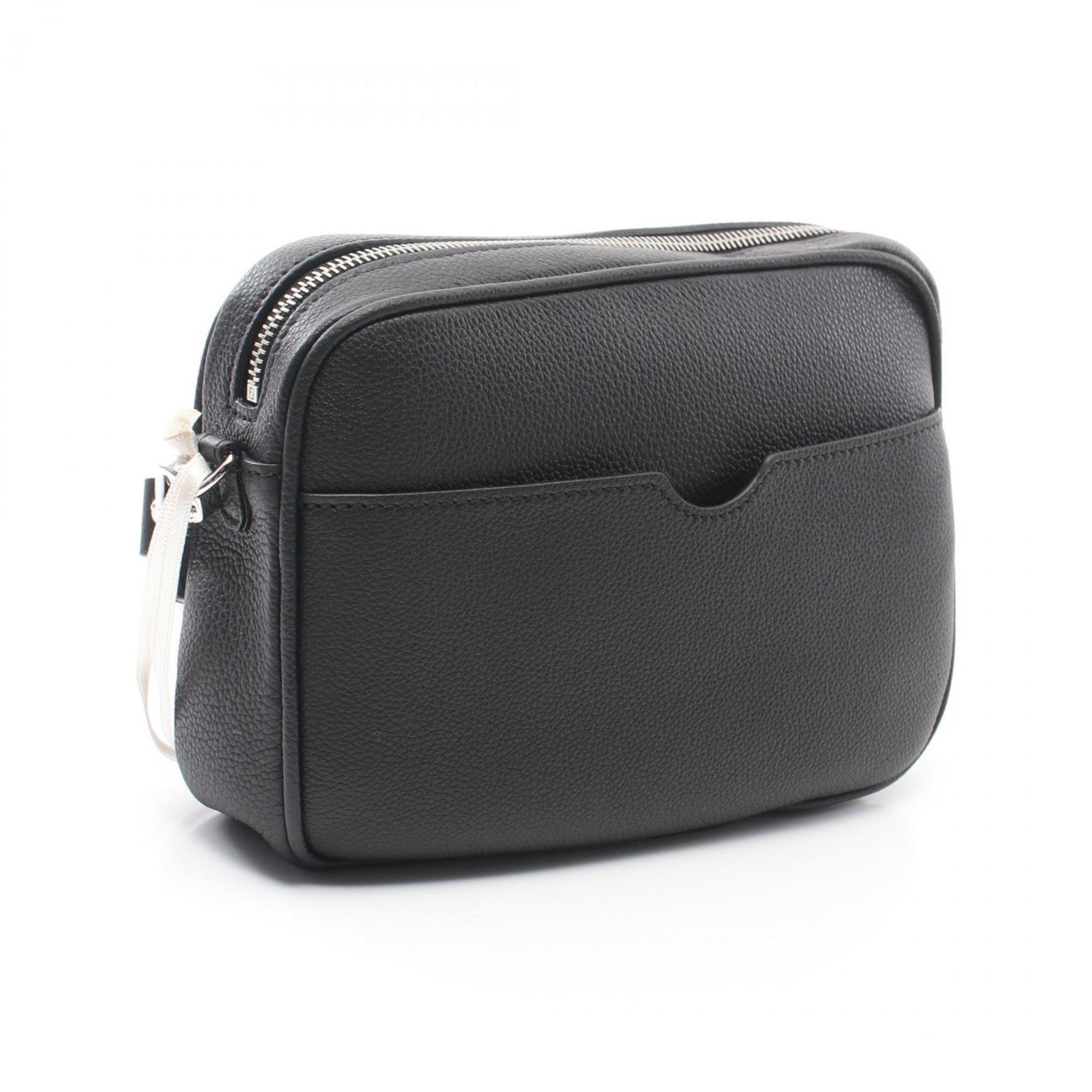 Fendi Black Leather Shoulder Bag