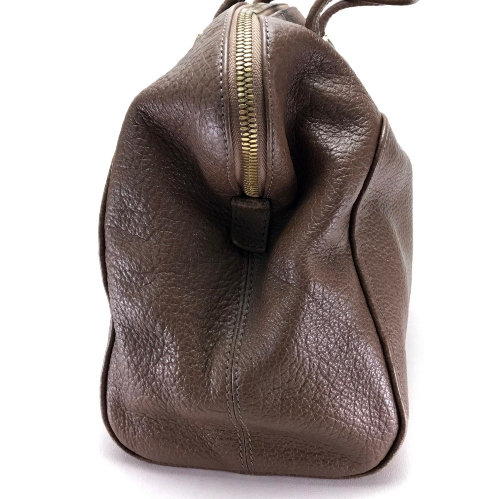 Fendi Brown Leather Handbag (Pre-Owned)