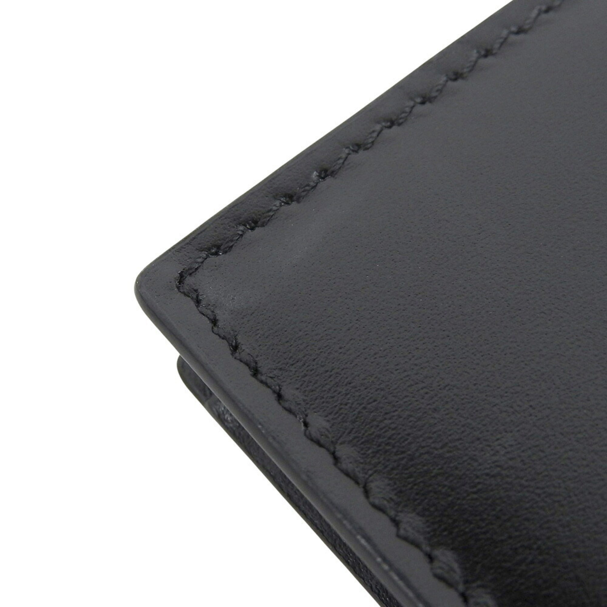 Gucci Black Leather Coin Purse/Coin Case (Pre-Owned)
