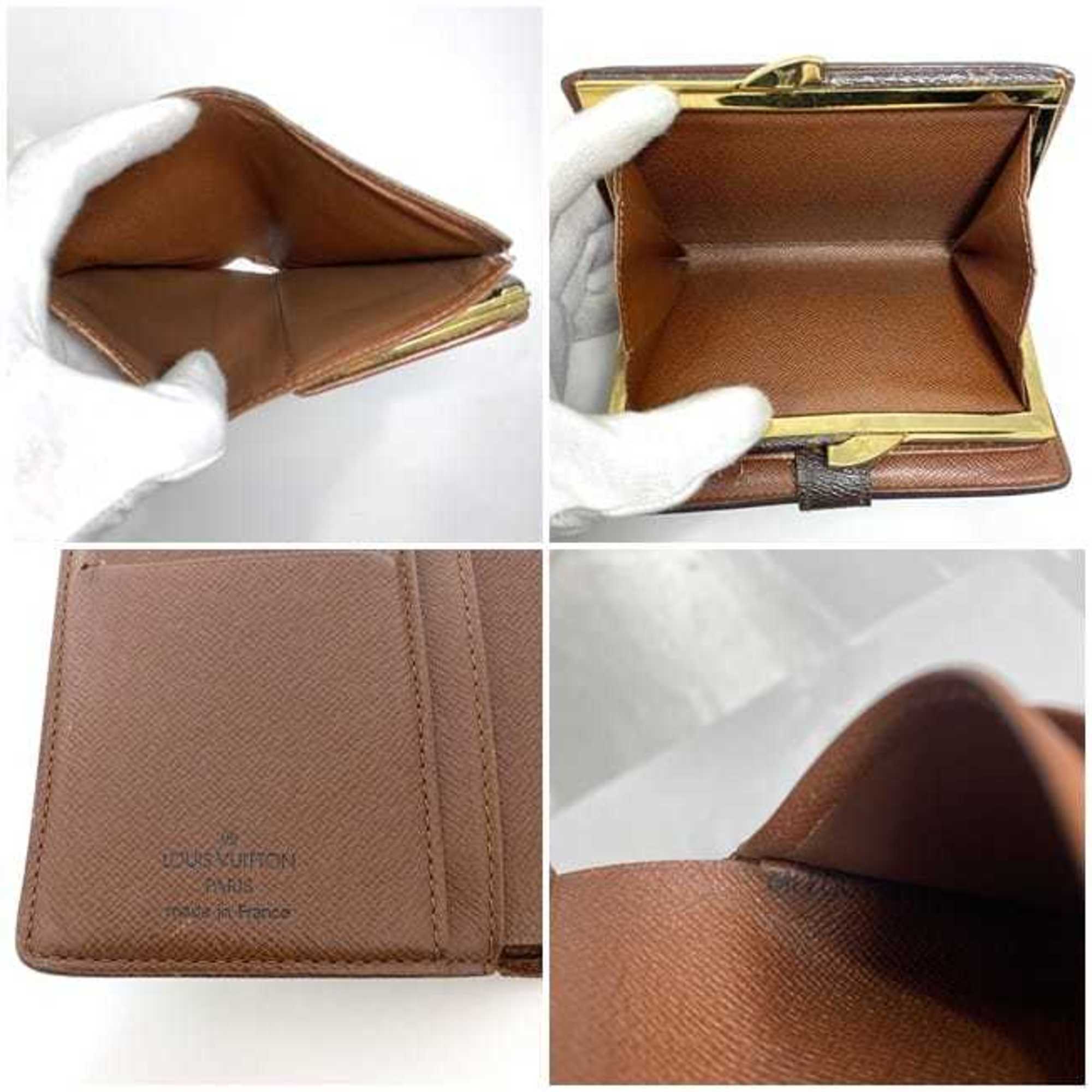 Louis Vuitton Brown Monogram Monogram Wallet (Bi-Fold) (Pre-Owned)