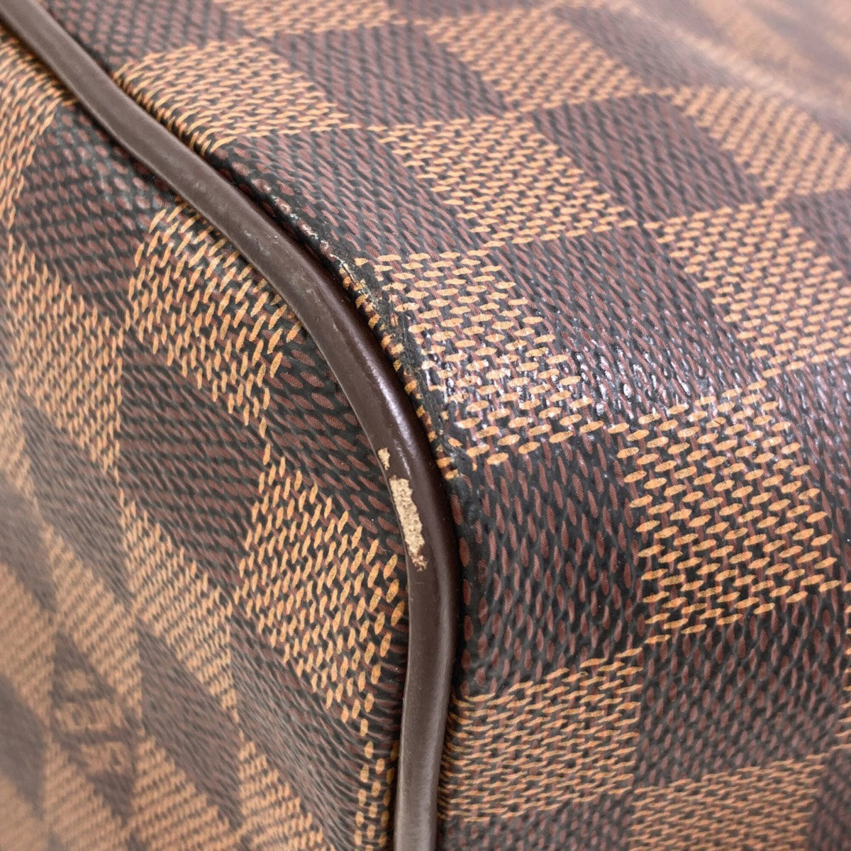 Louis Vuitton Brown Damier Canvas Ebene Damier Canvas Tote Bag (Pre-Owned)