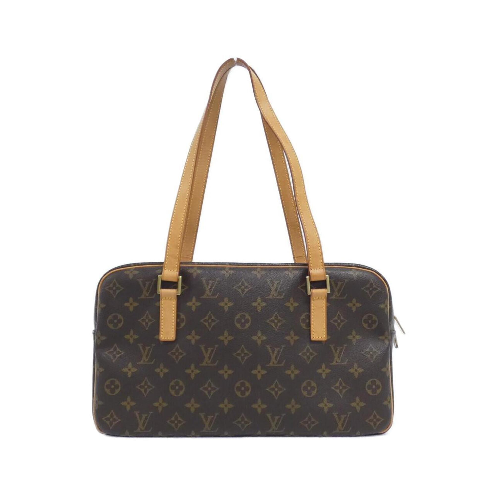 Louis Vuitton Brown Marron Coated Canvas Shoulder Bag (Pre-Owned)